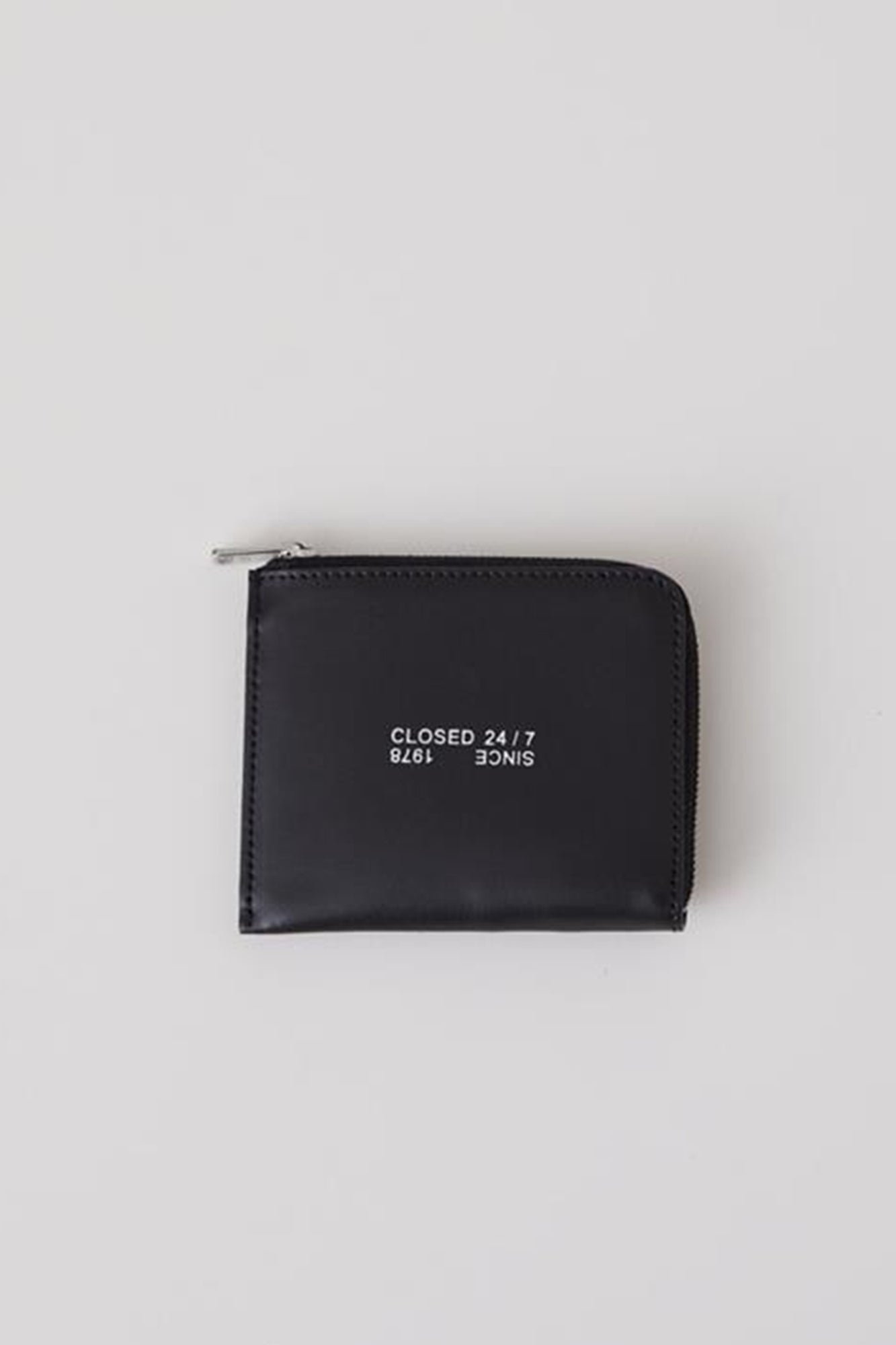 Leather Wallet 24/7 Black