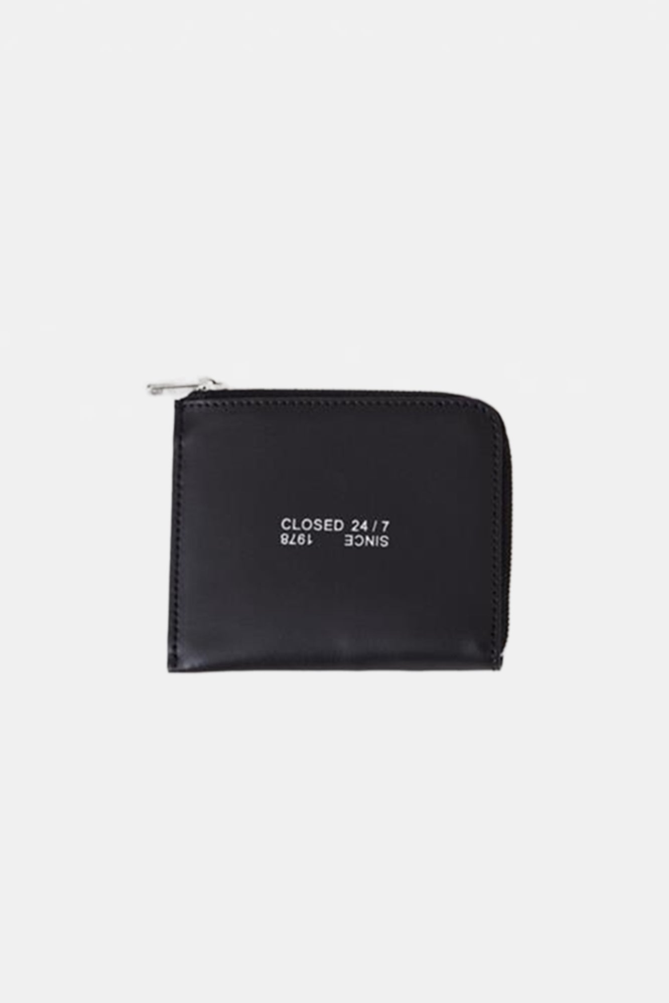 Leather Wallet 24/7 Black