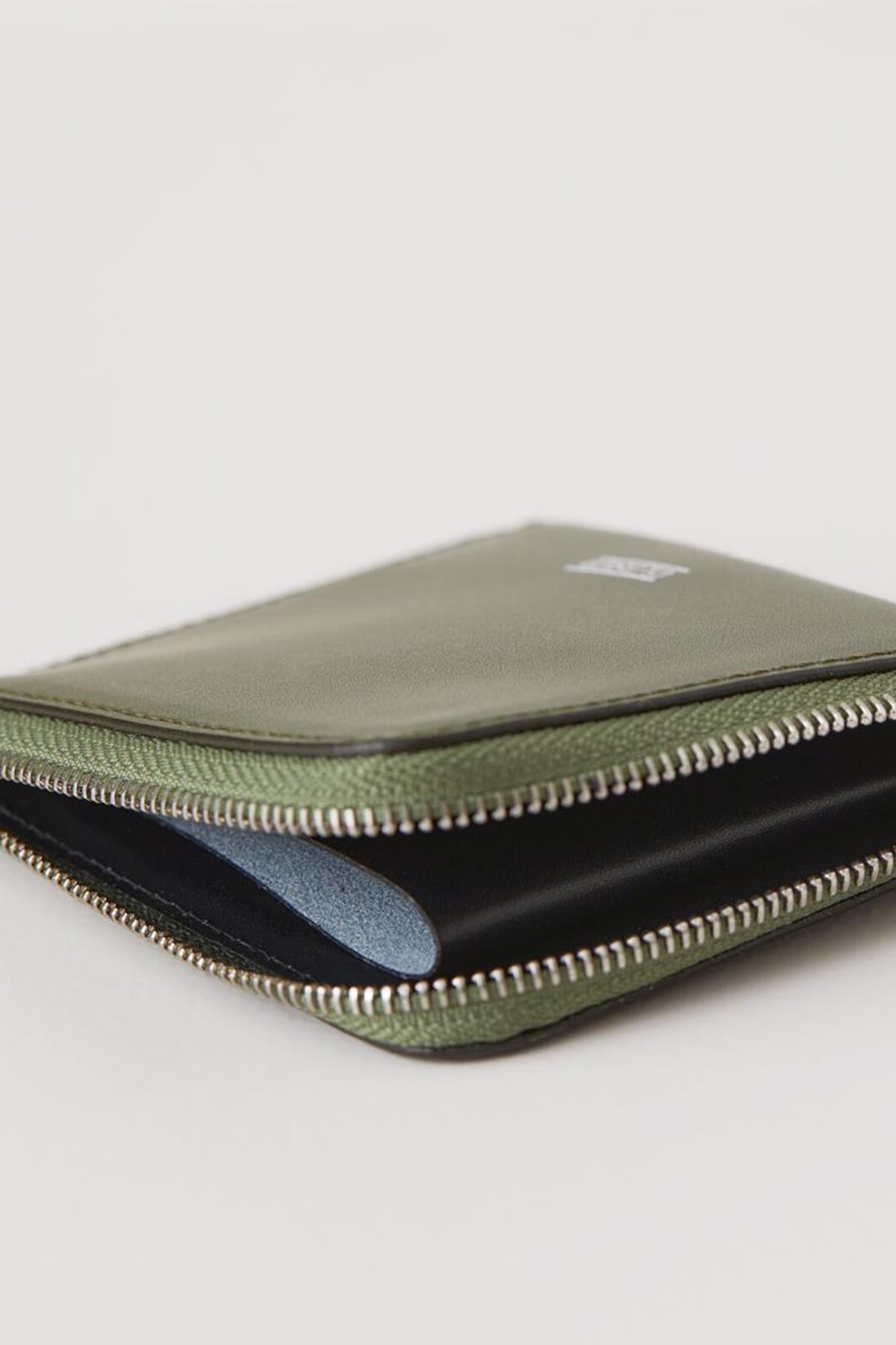 Leather Wallet 24/7 Green