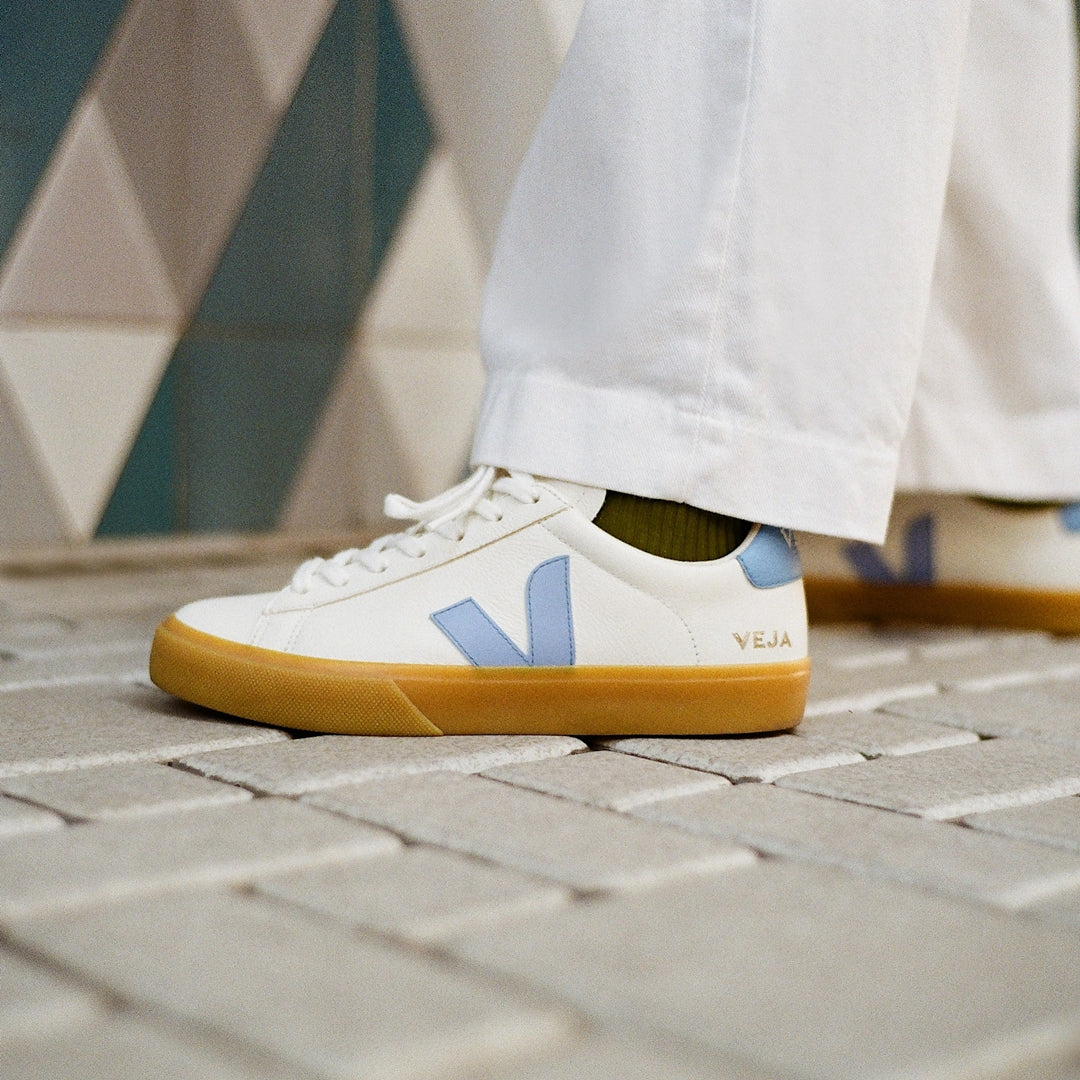 Campo Leather White Aqua Natural Man