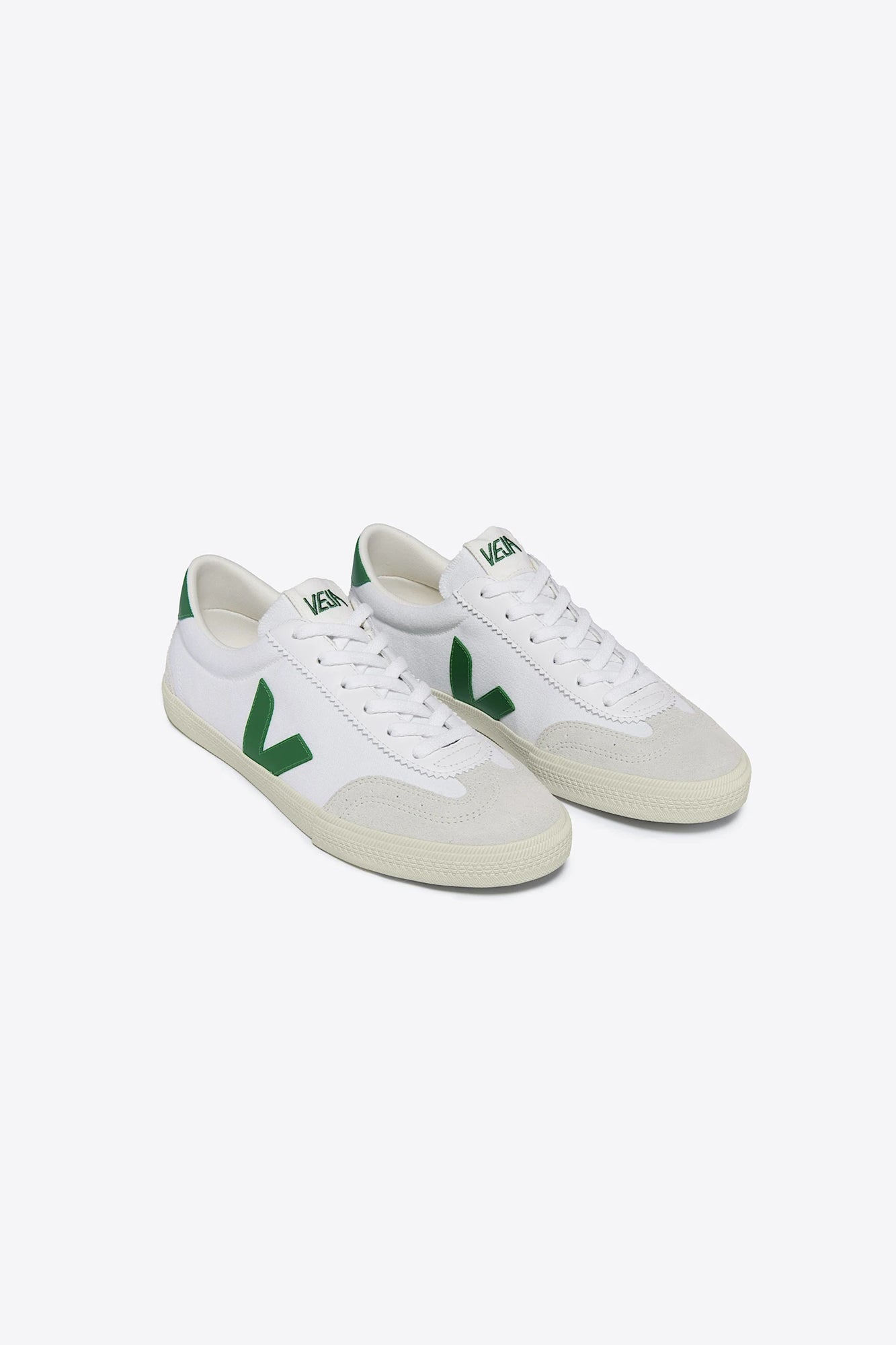 Volley Canvas White Emeraude Woman