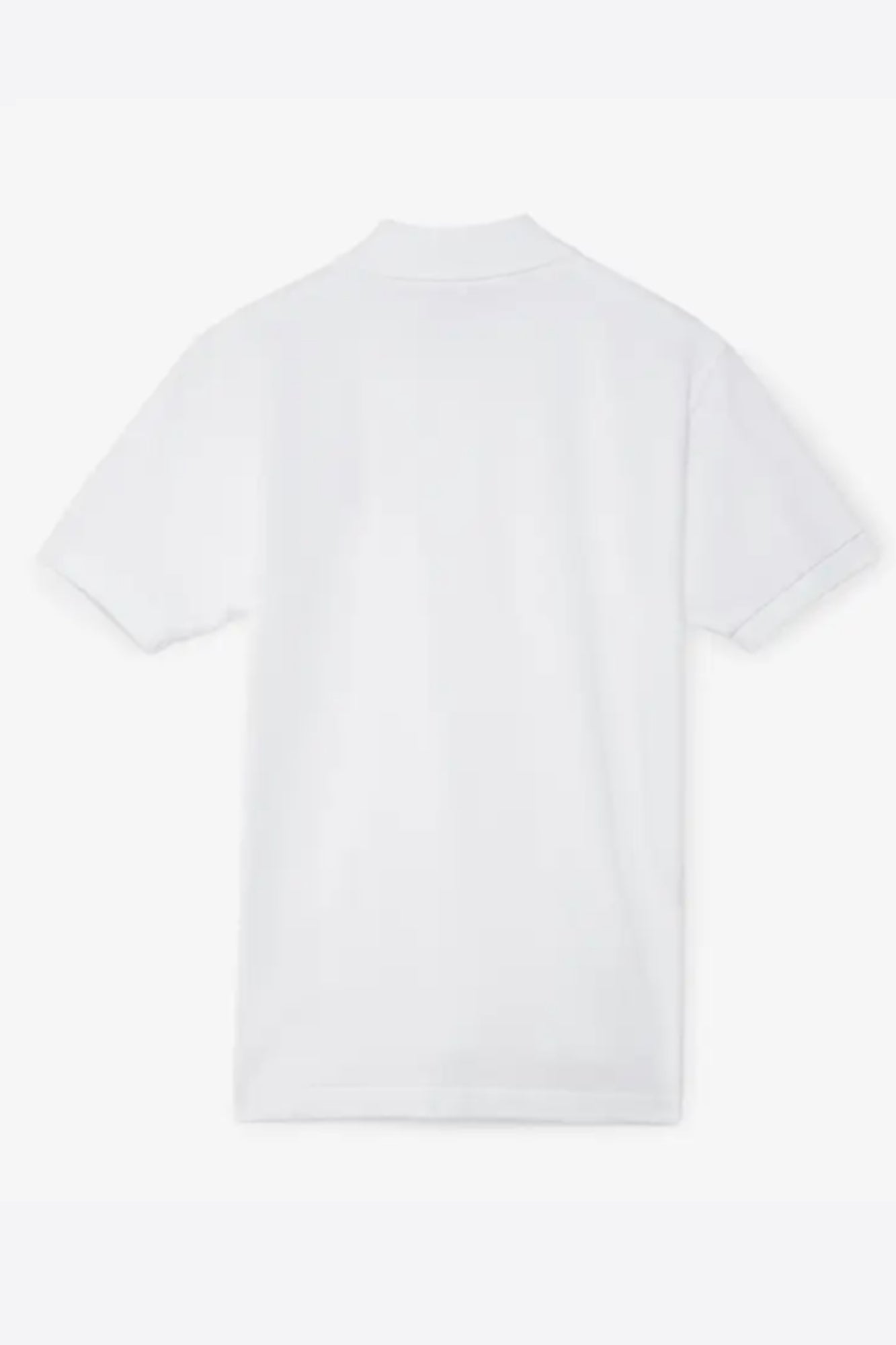 White Polo Shirt Red Heart