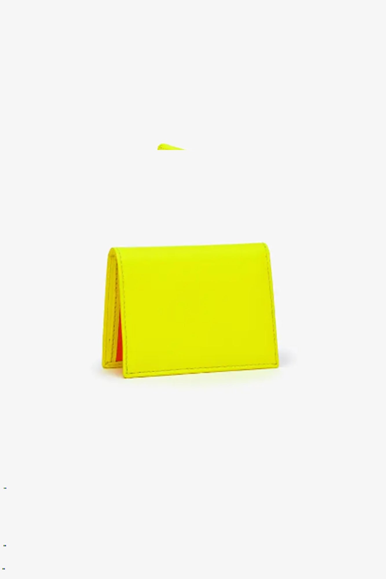 Classic Cardholder SA0641 Yellow Neon