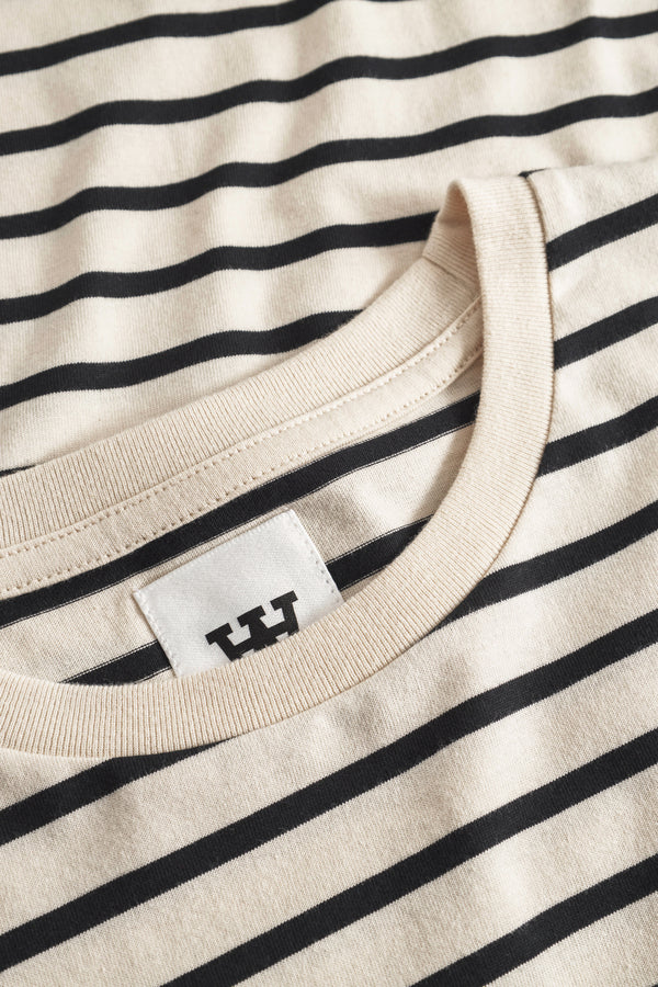 Ace Stripe Tee Black
