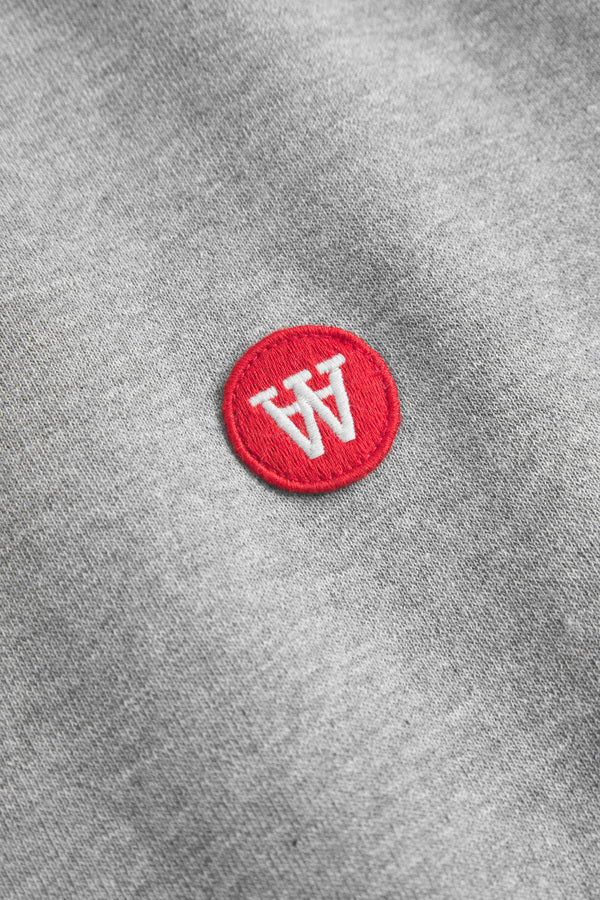 Tye Sweatshirt Grey Melange/Red