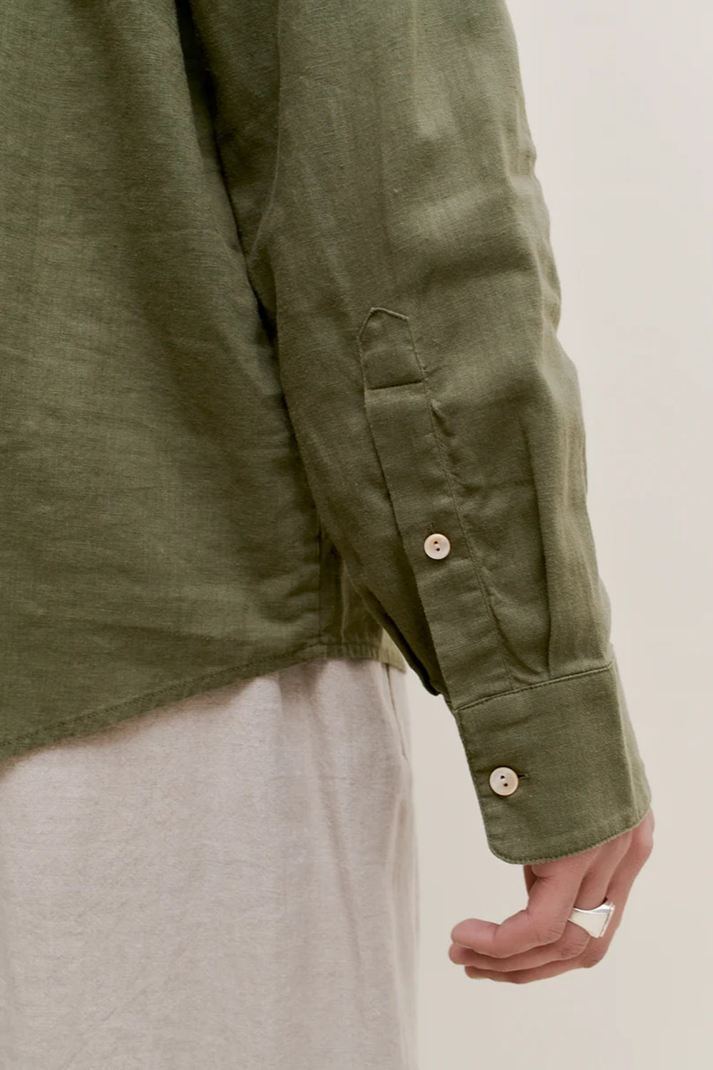 Fulvio Shirt Deep Jungle Green
