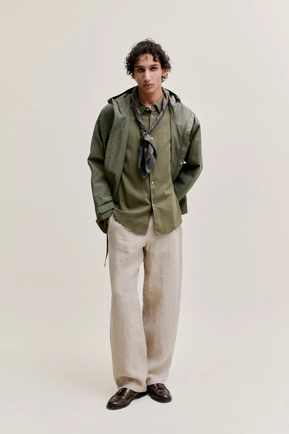 Fulvio Shirt Deep Jungle Green