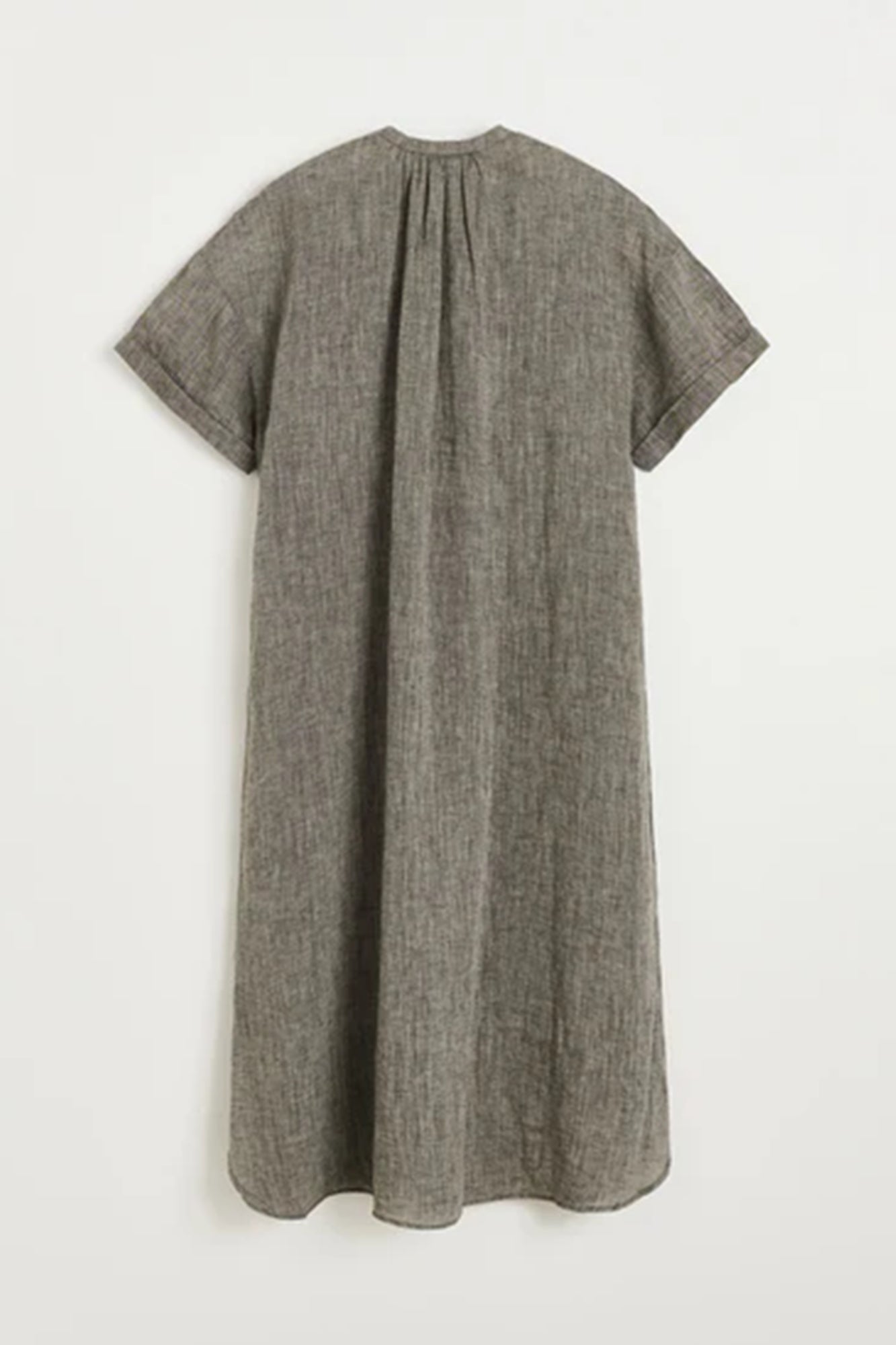 Cille Linen Dress Brown