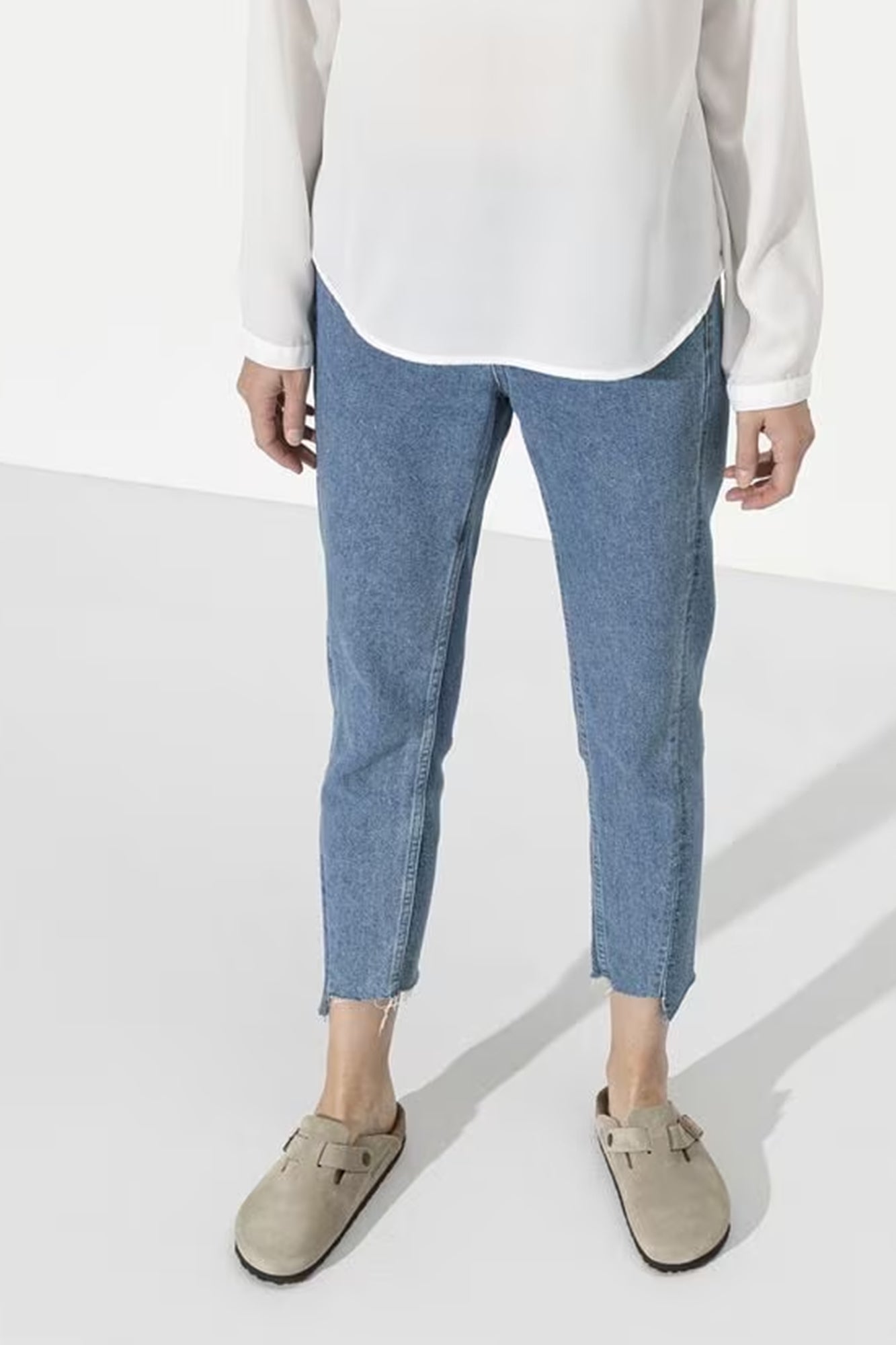 Boston Suede Taupe Woman