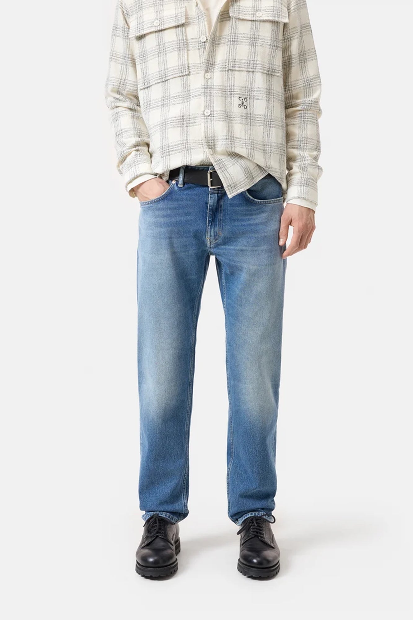 Cooper True Trousers Mid Blue