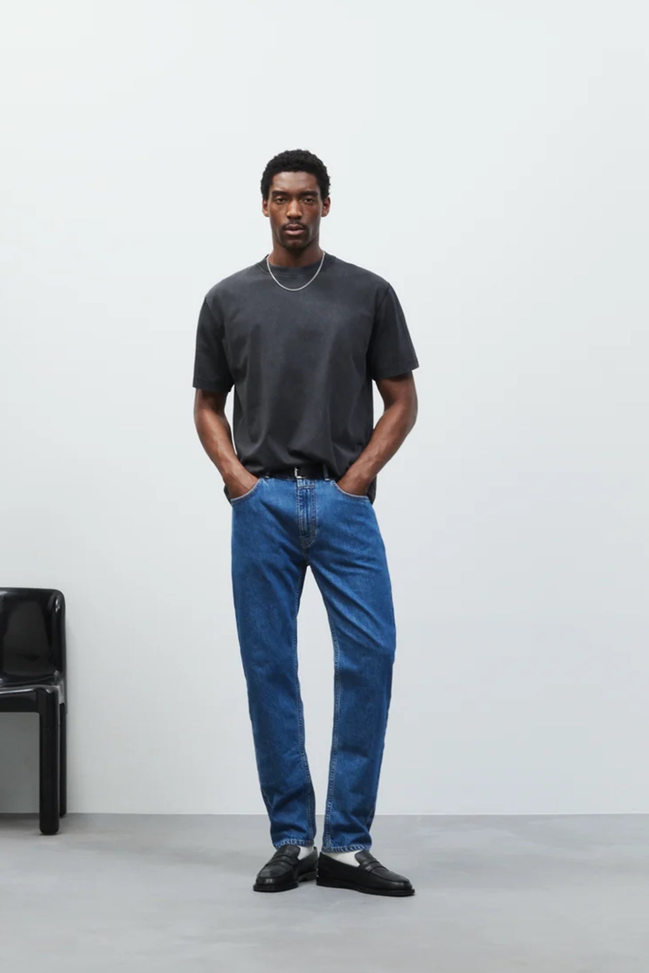 Cooper True Trousers Mid Blue
