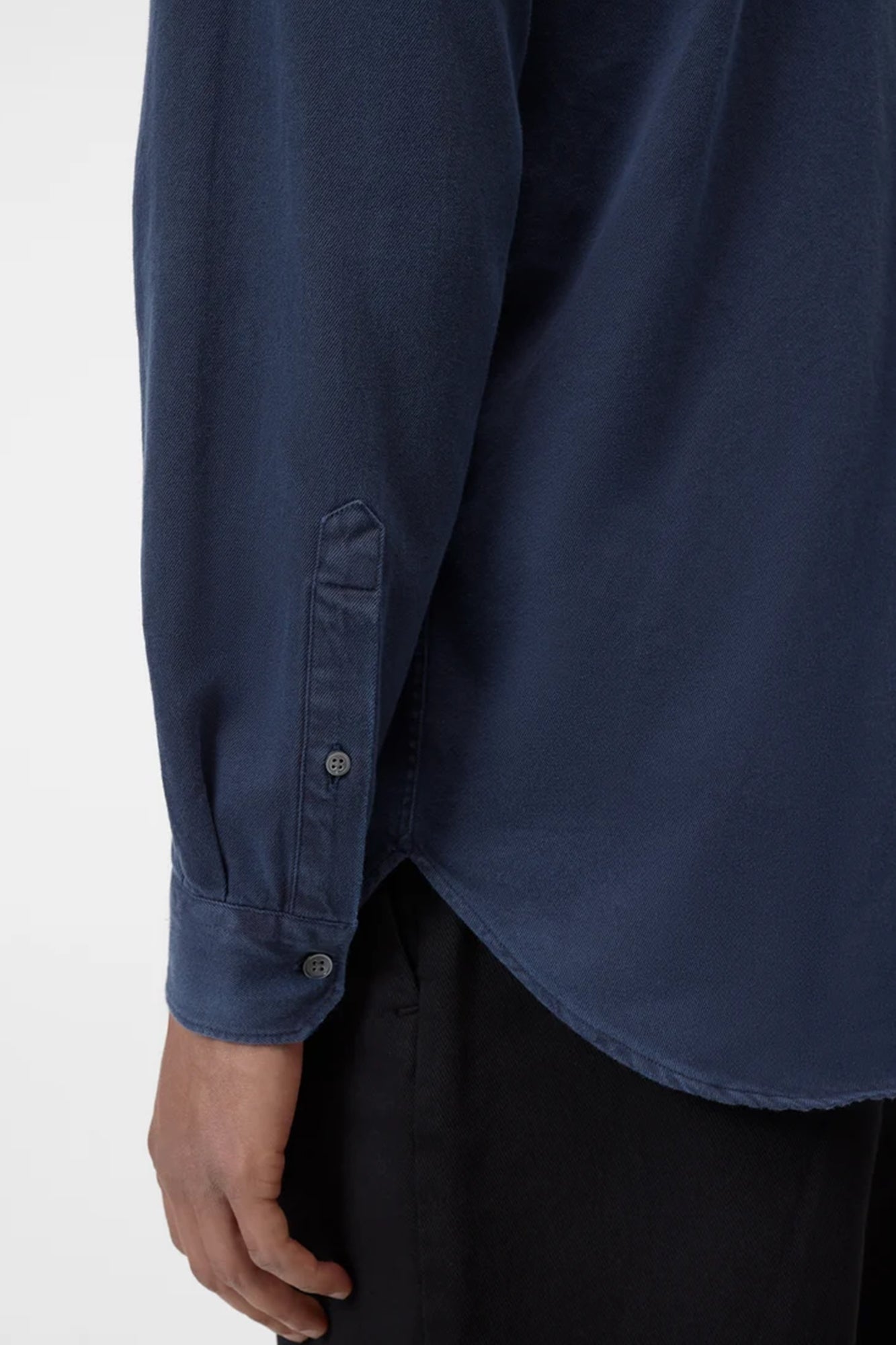 Formal Army Shirt Ink Blue