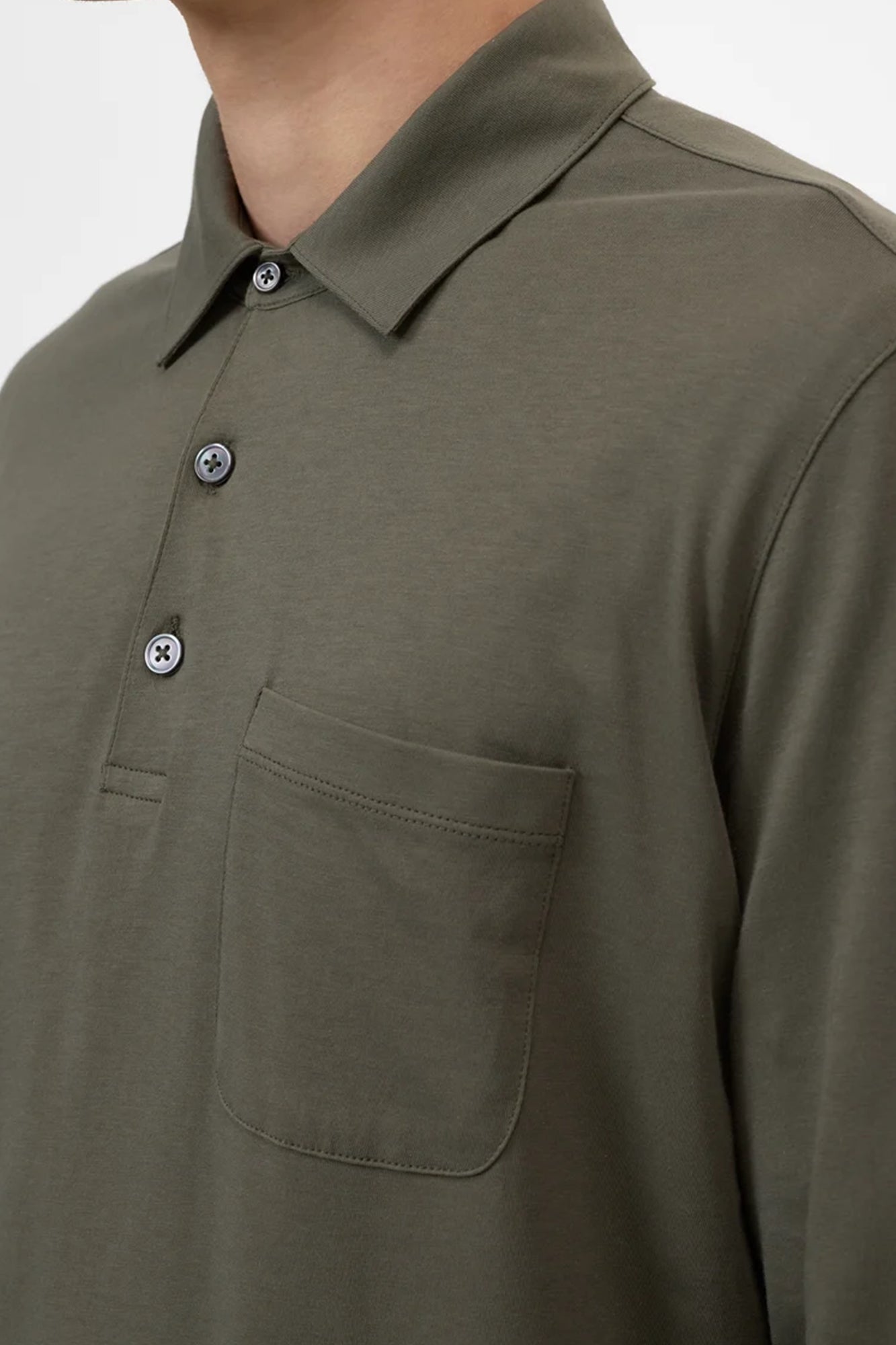 Jersey Polo Forest Green