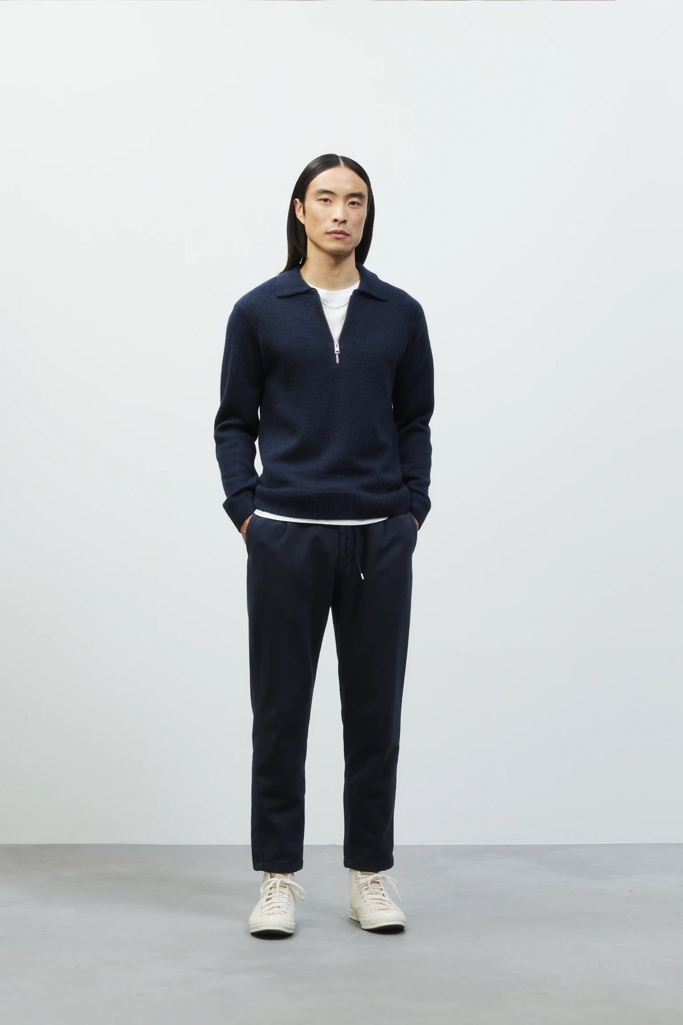 Vigo Tapered Trousers Dark Night