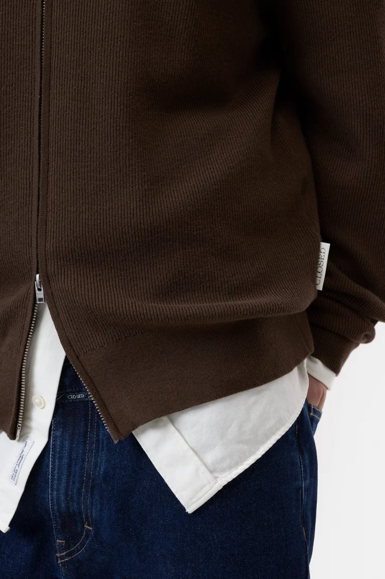 Zipped Cardigan