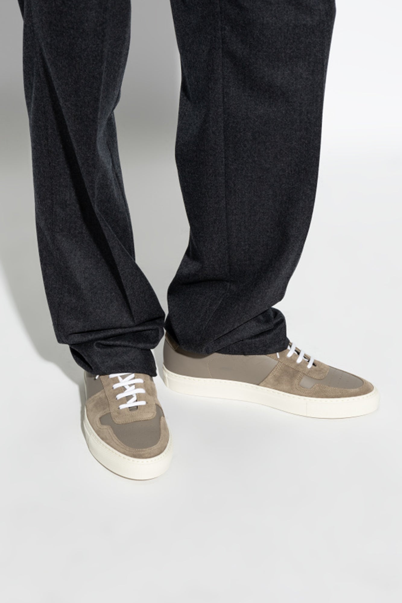 Bball Duo Sneakers Taupe