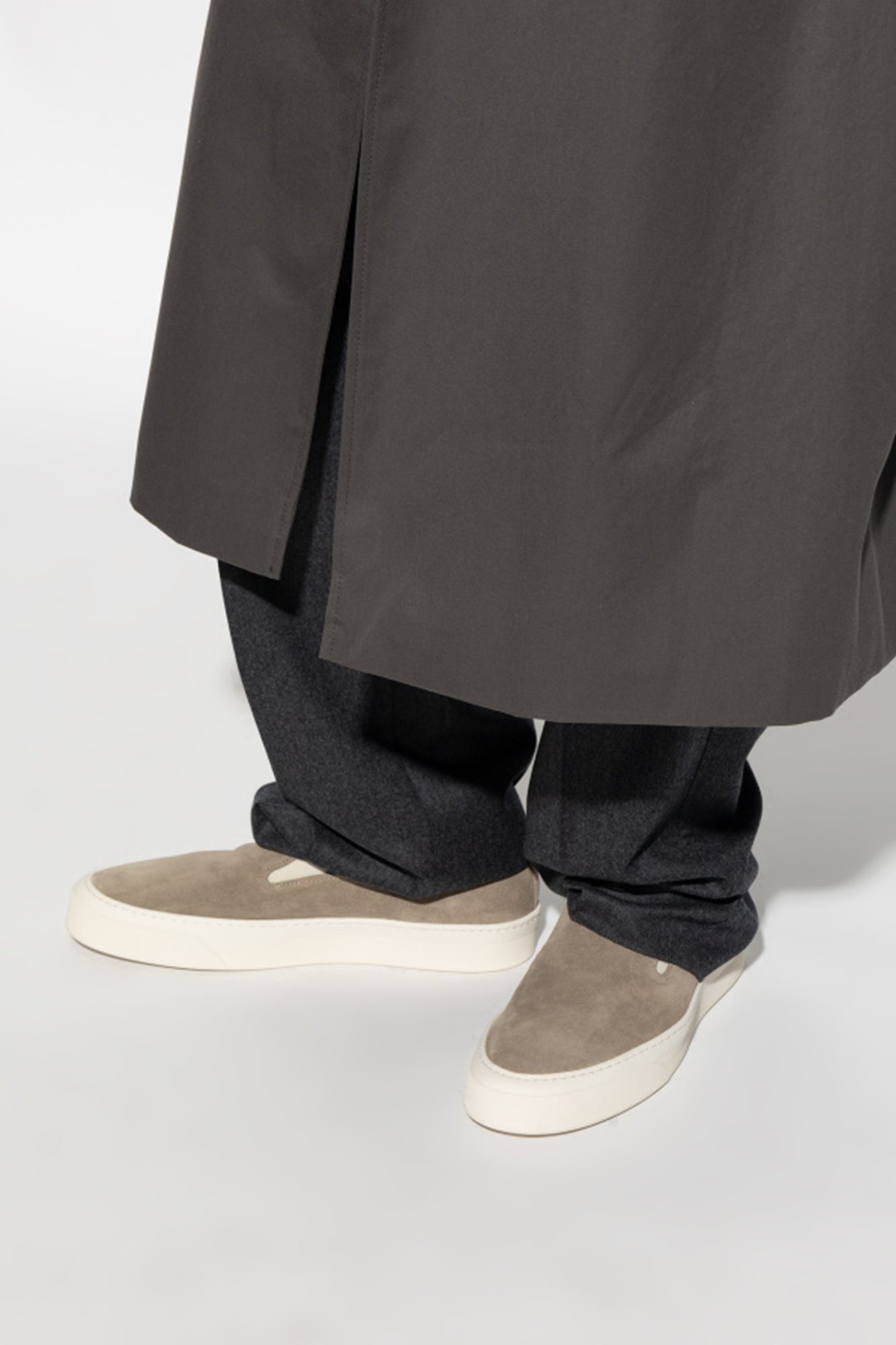 Slip On Suede Sneakers Earth