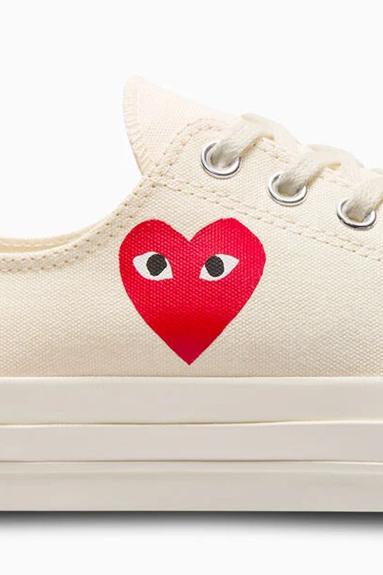 Converse Chuck 70 x CDG Play White Heart Man