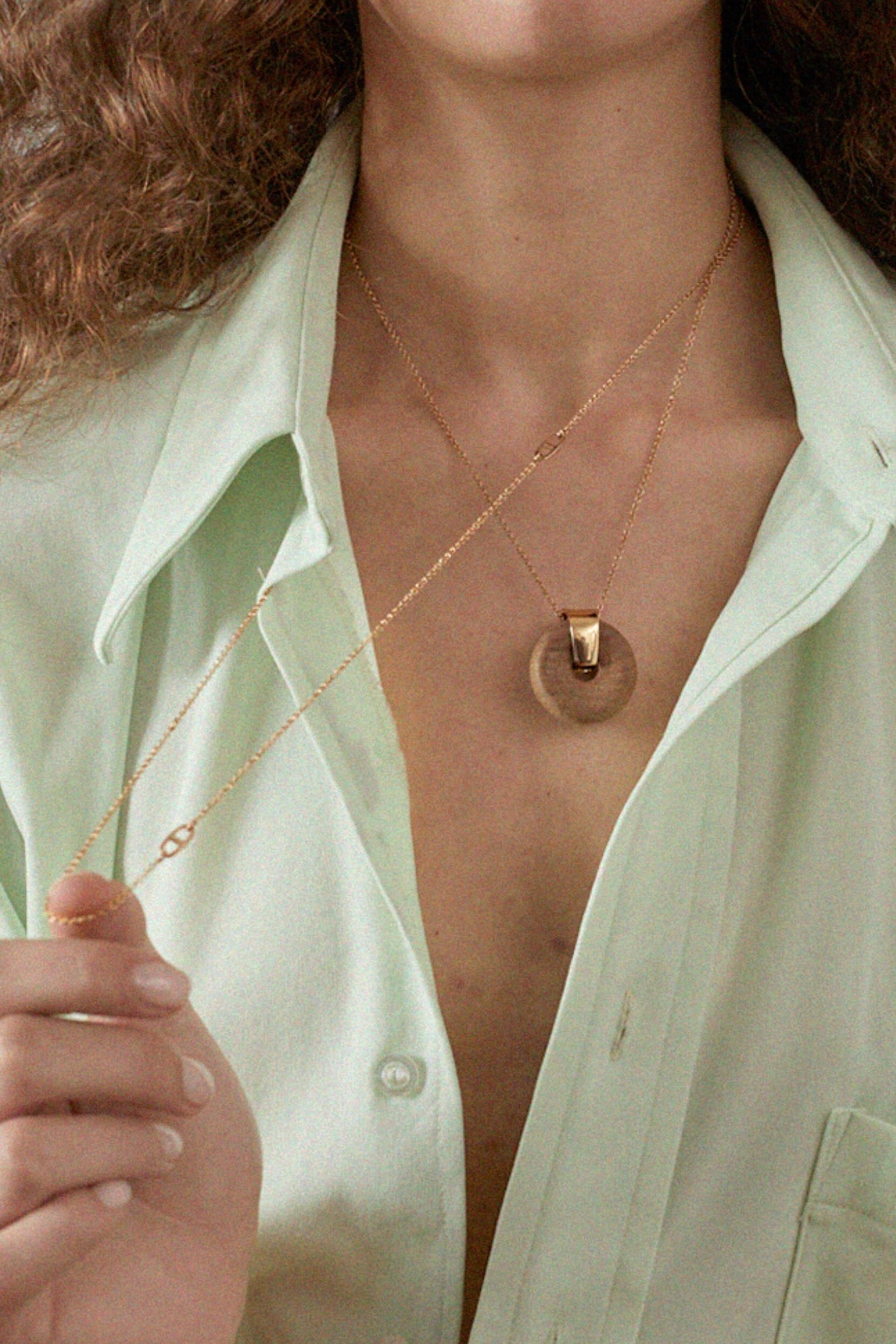Buckle Chain Necklace