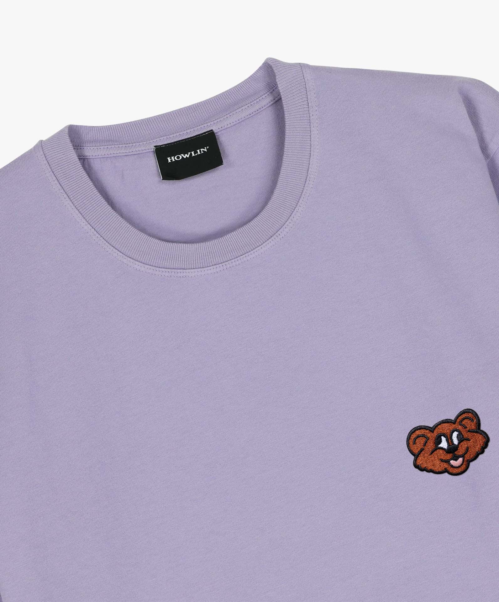 Shaggy Bear T-Shirt Violet