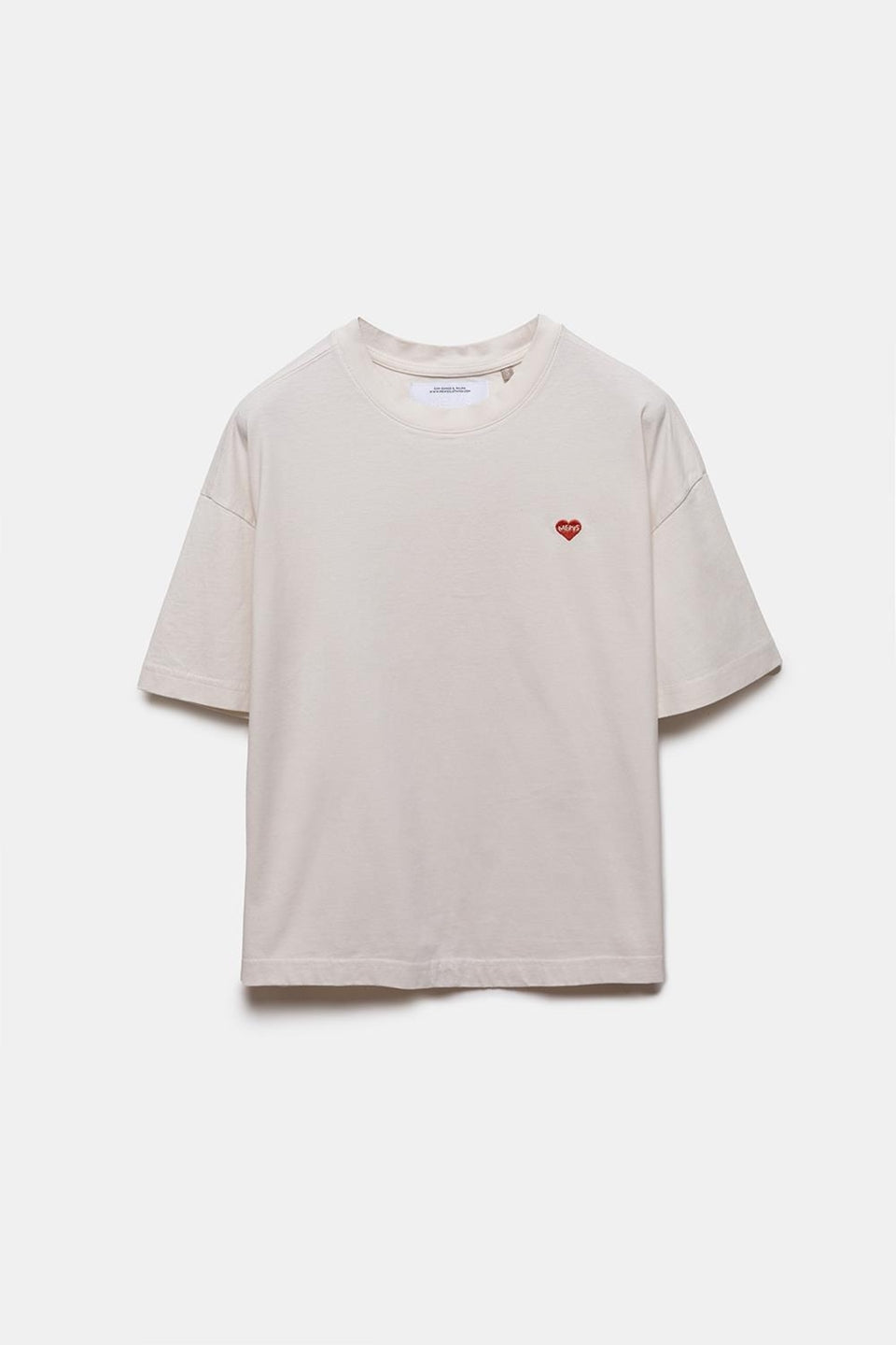 Live T-shirt Cream Women