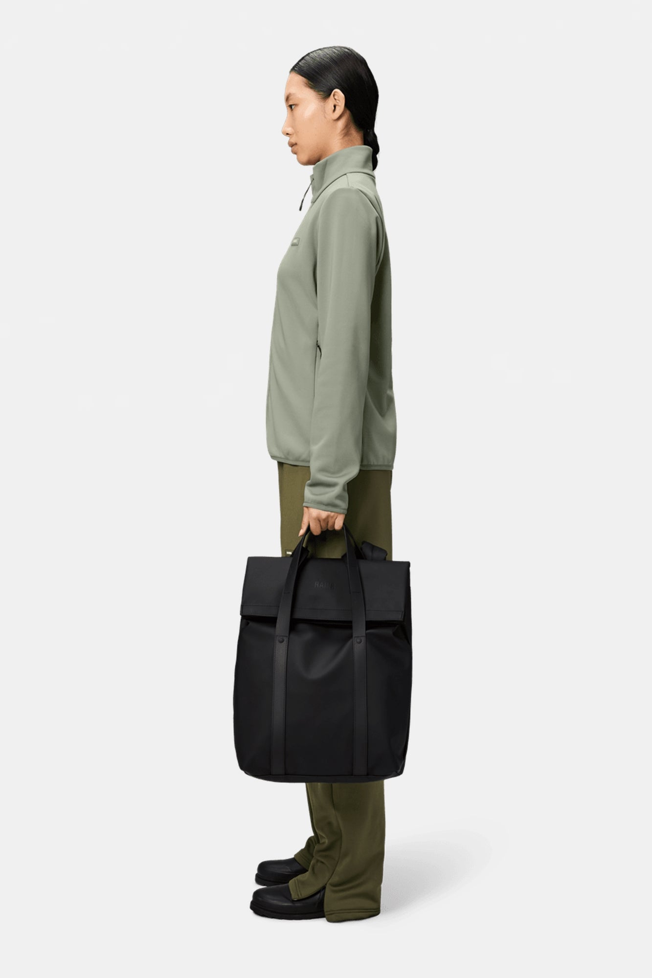 2 Way Tote Backpack Black