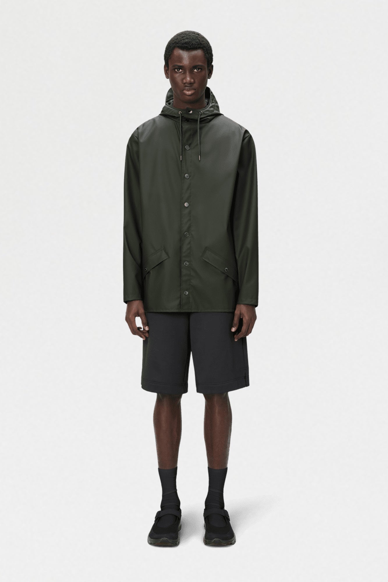 Rain Jacket Army Green