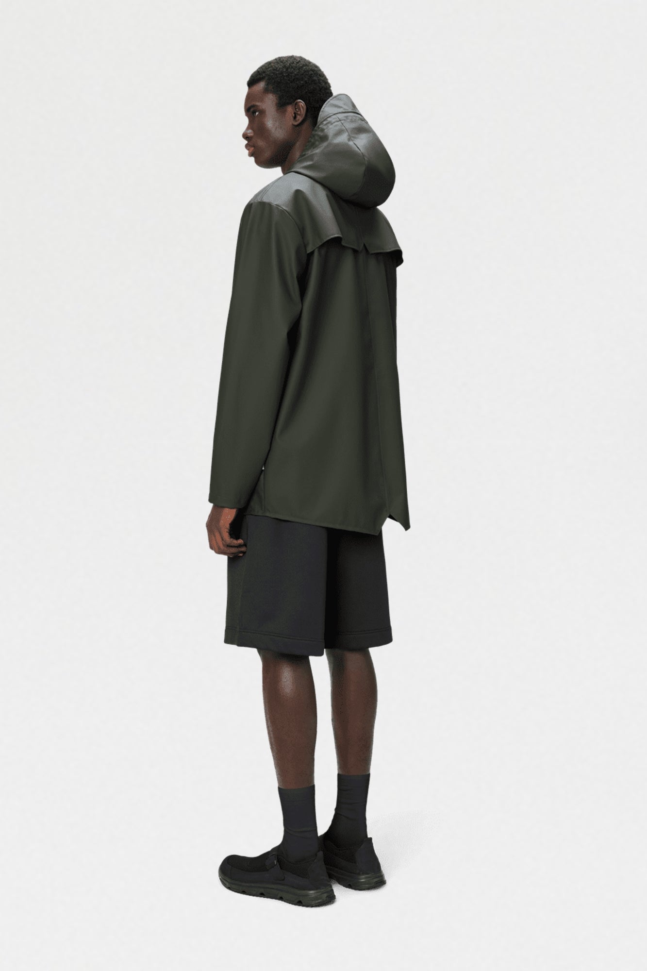 Rain Jacket Army Green