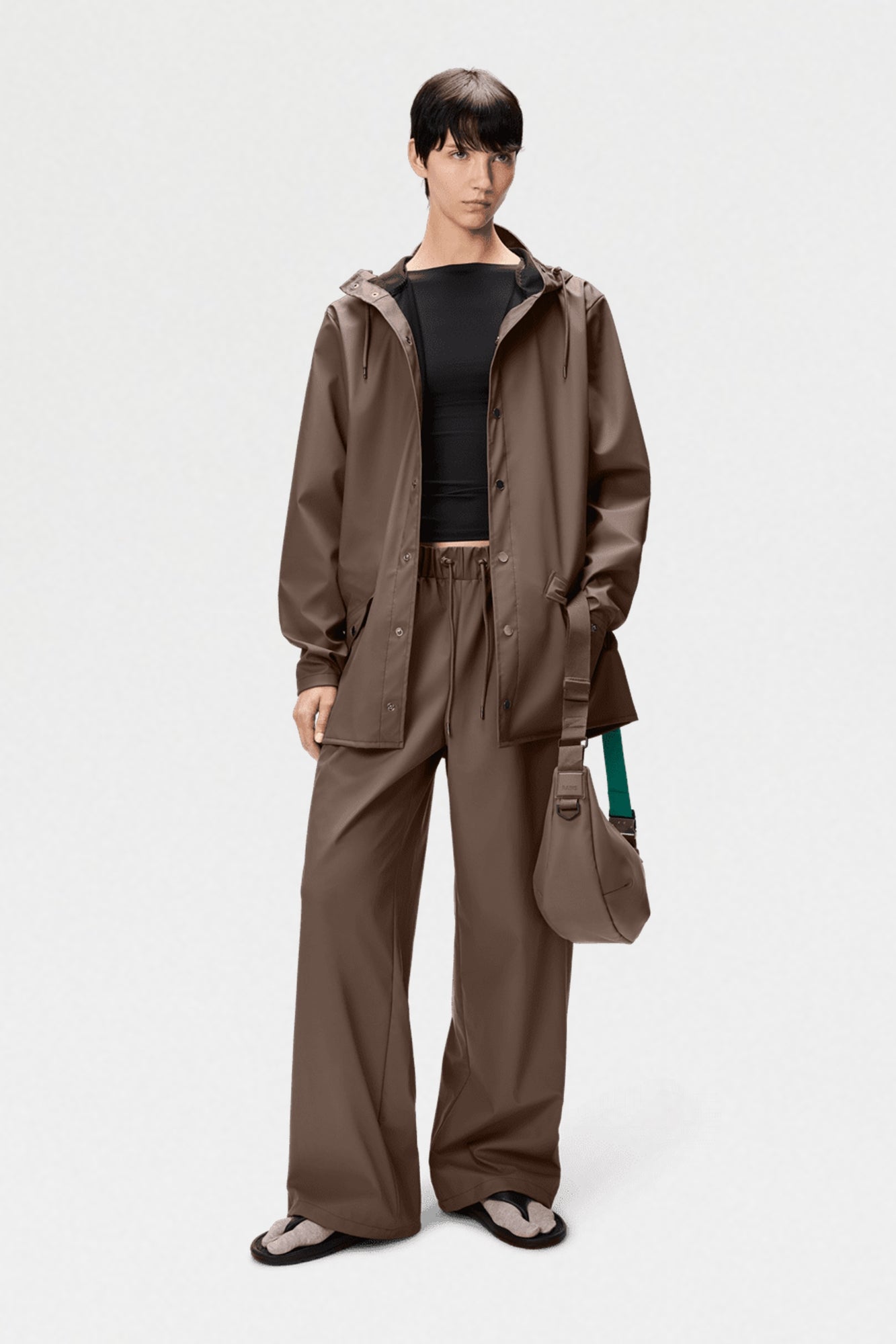 Rain Jacket Shade Brown