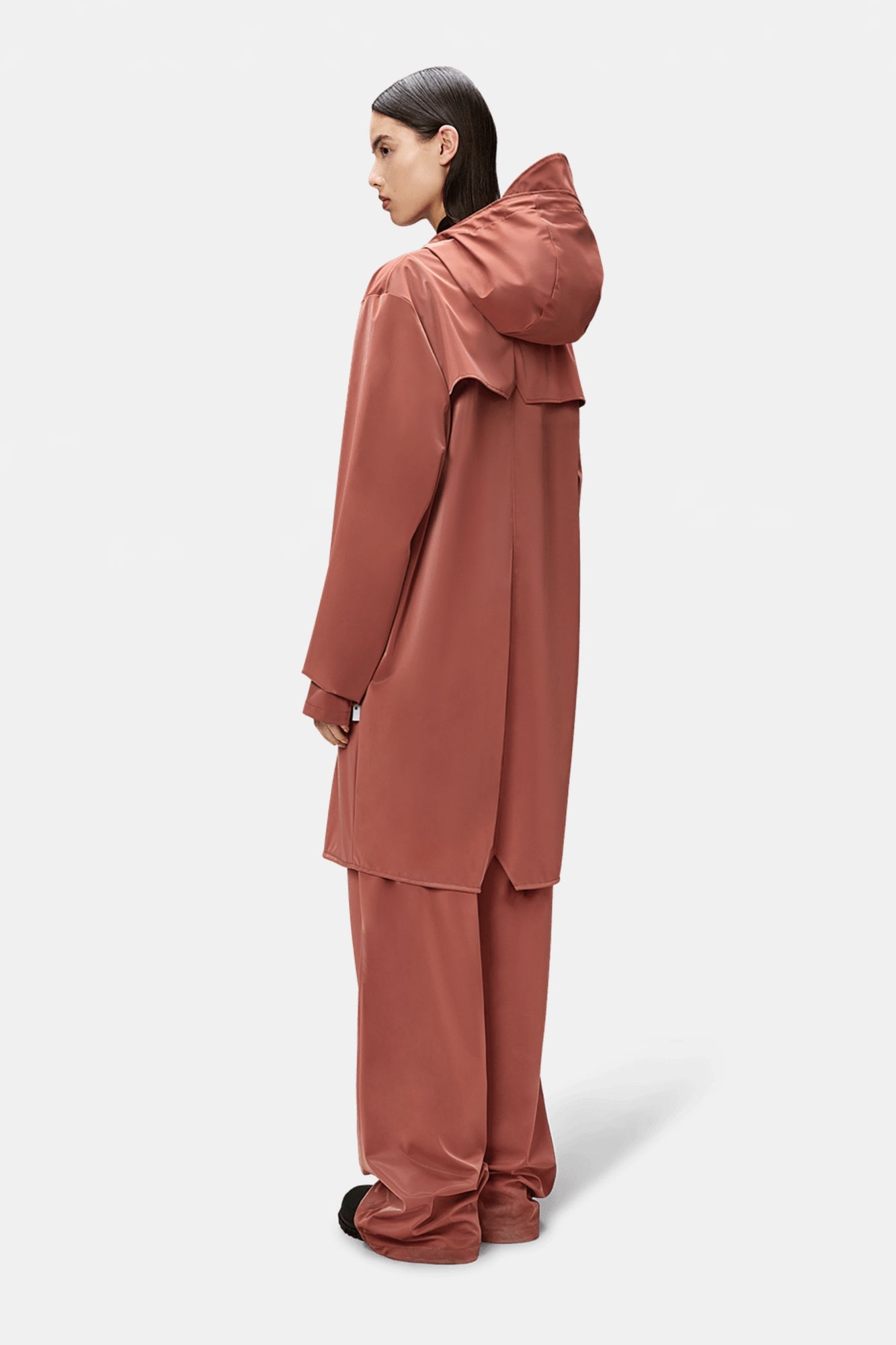 Rain Long Jacket Honor Red