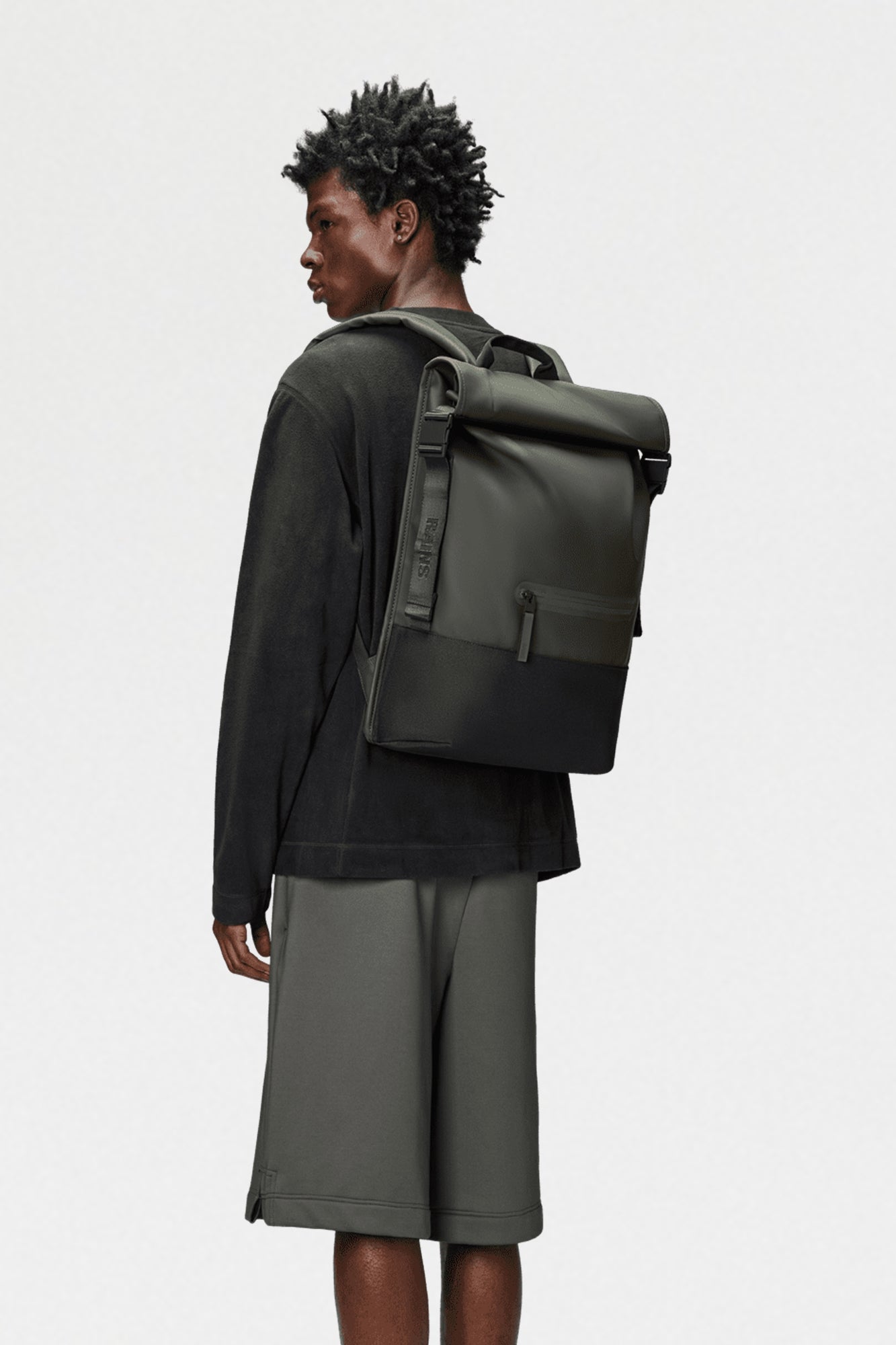 Trail Rolltop Backpack Army Green