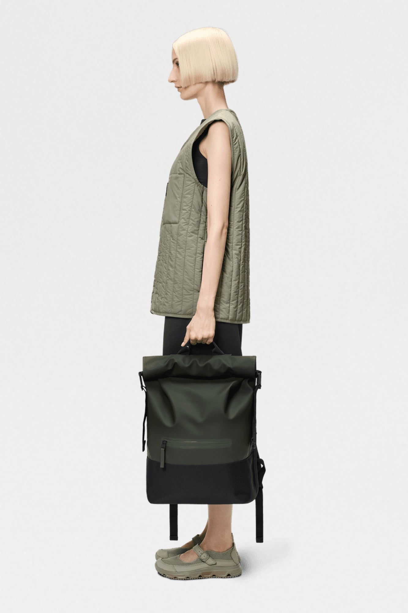 Trail Rolltop Backpack Army Green