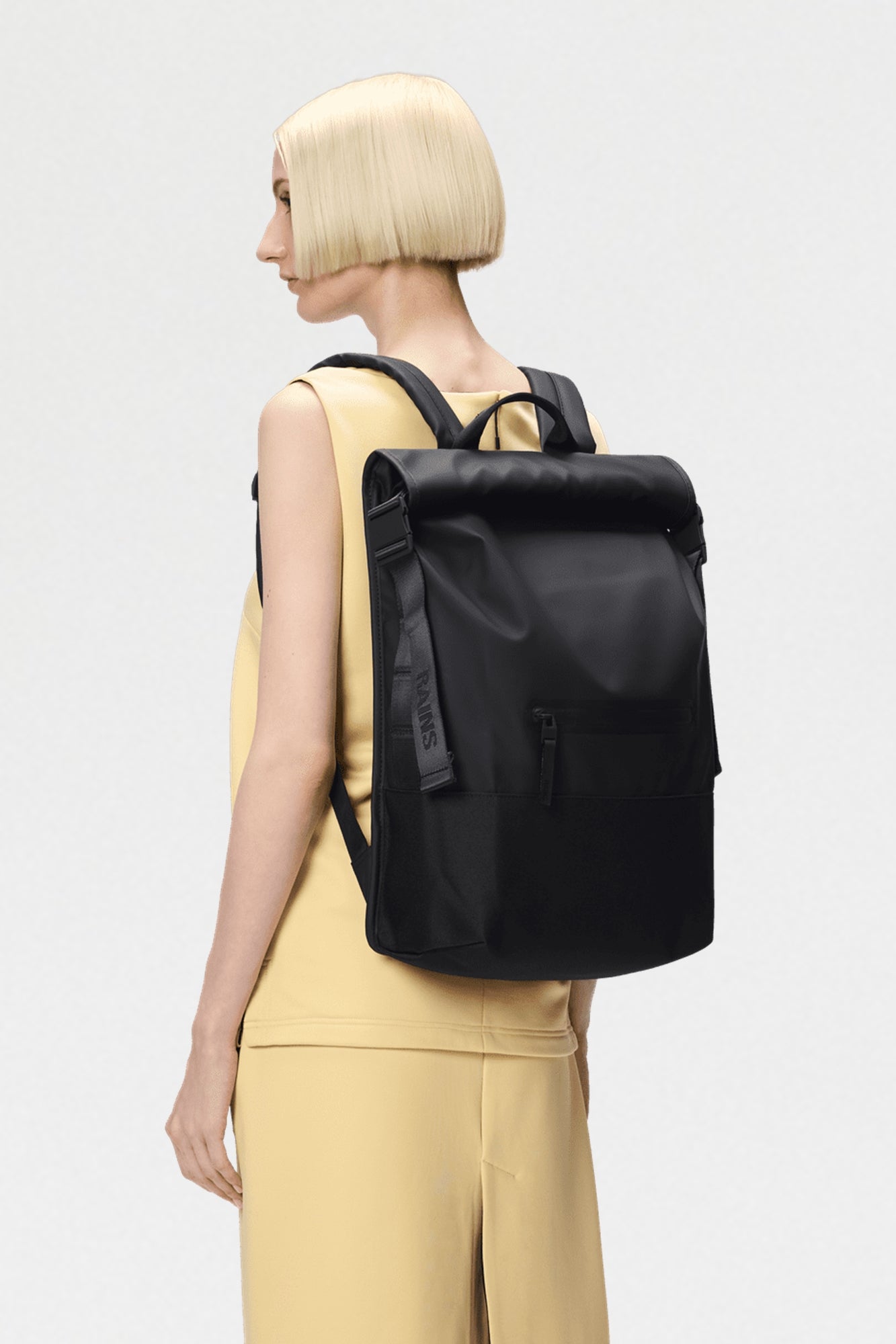 Trail Rolltop Backpack Black