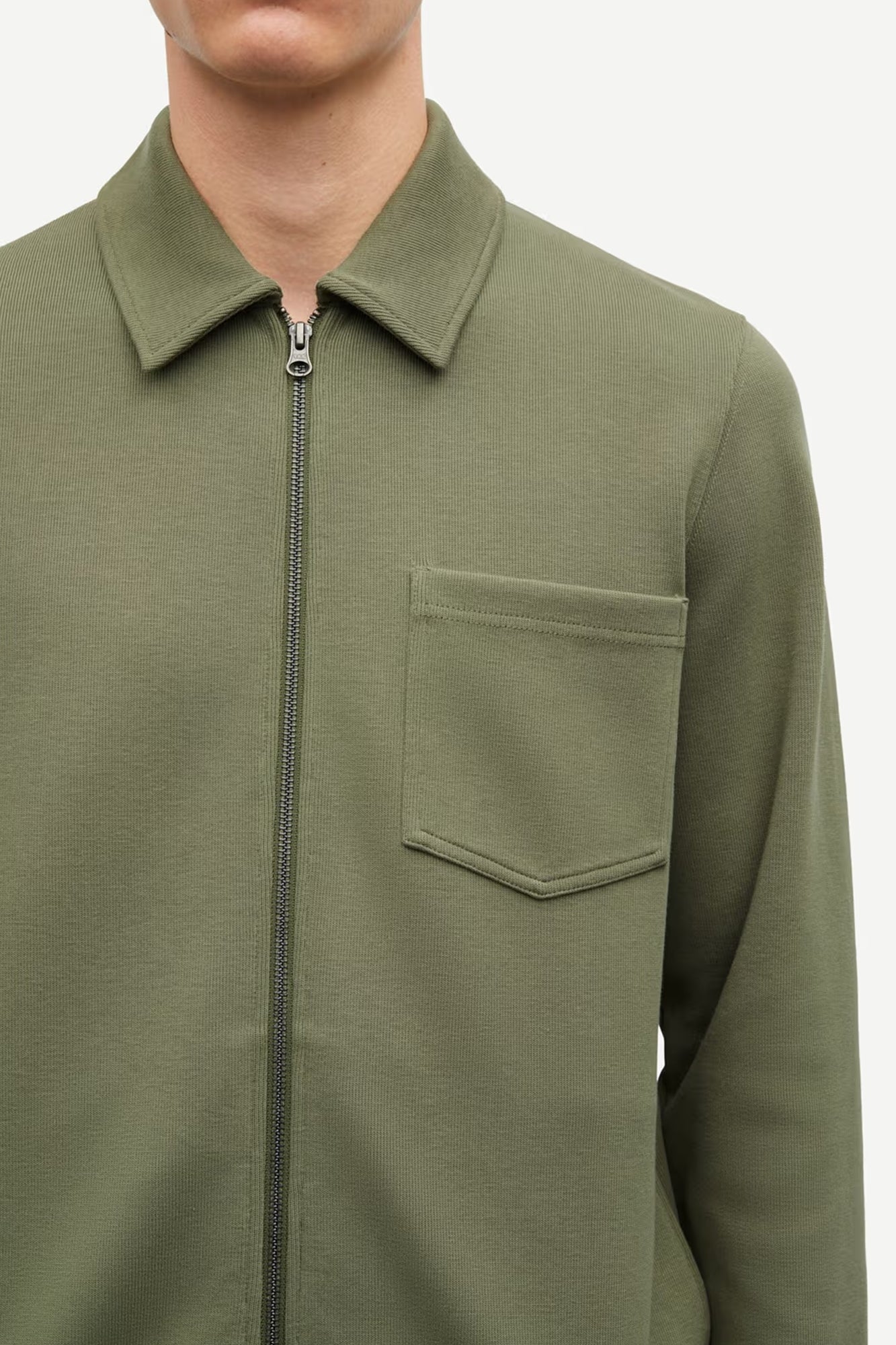 Sahannes Full Zip Sweatshirt Army