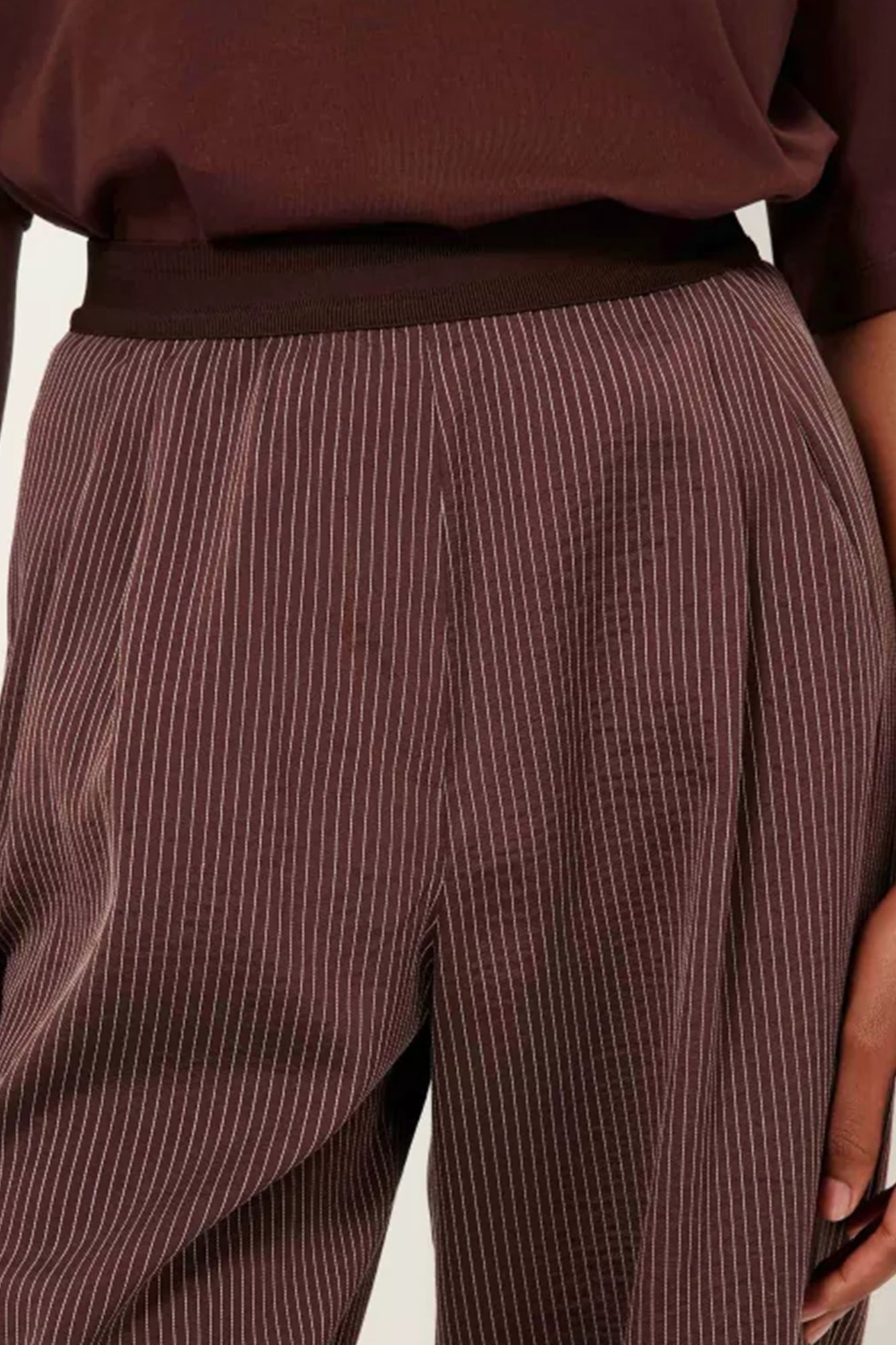 Ginza Cupro Trousers Moka