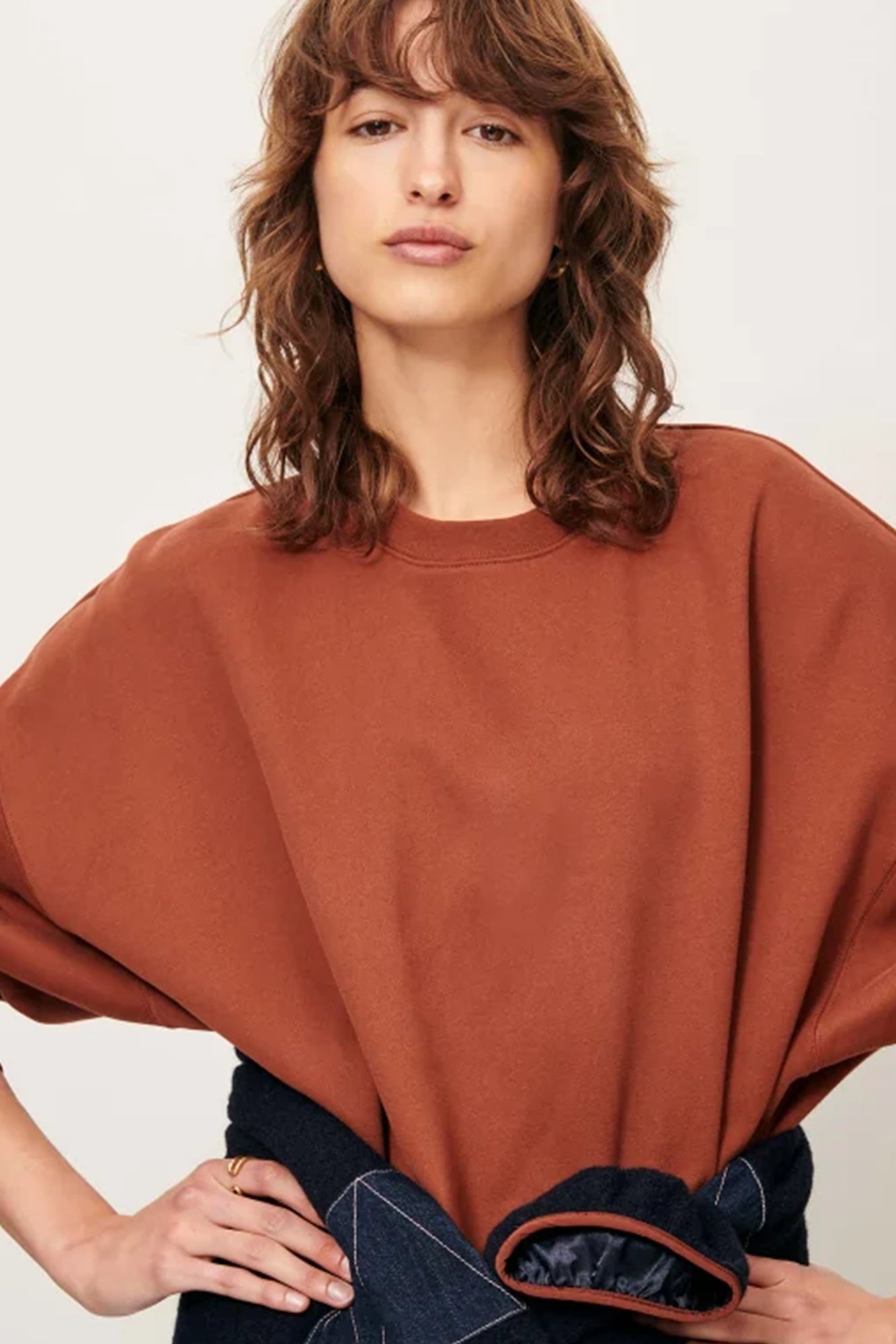 Isi Sweatshirt Brown