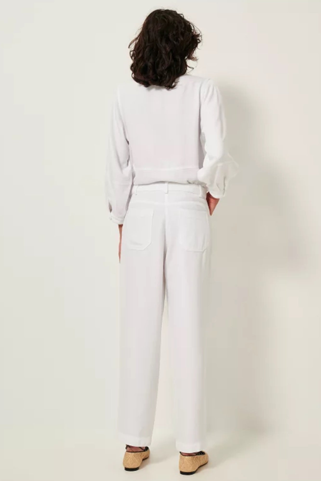 Nica Trousers White