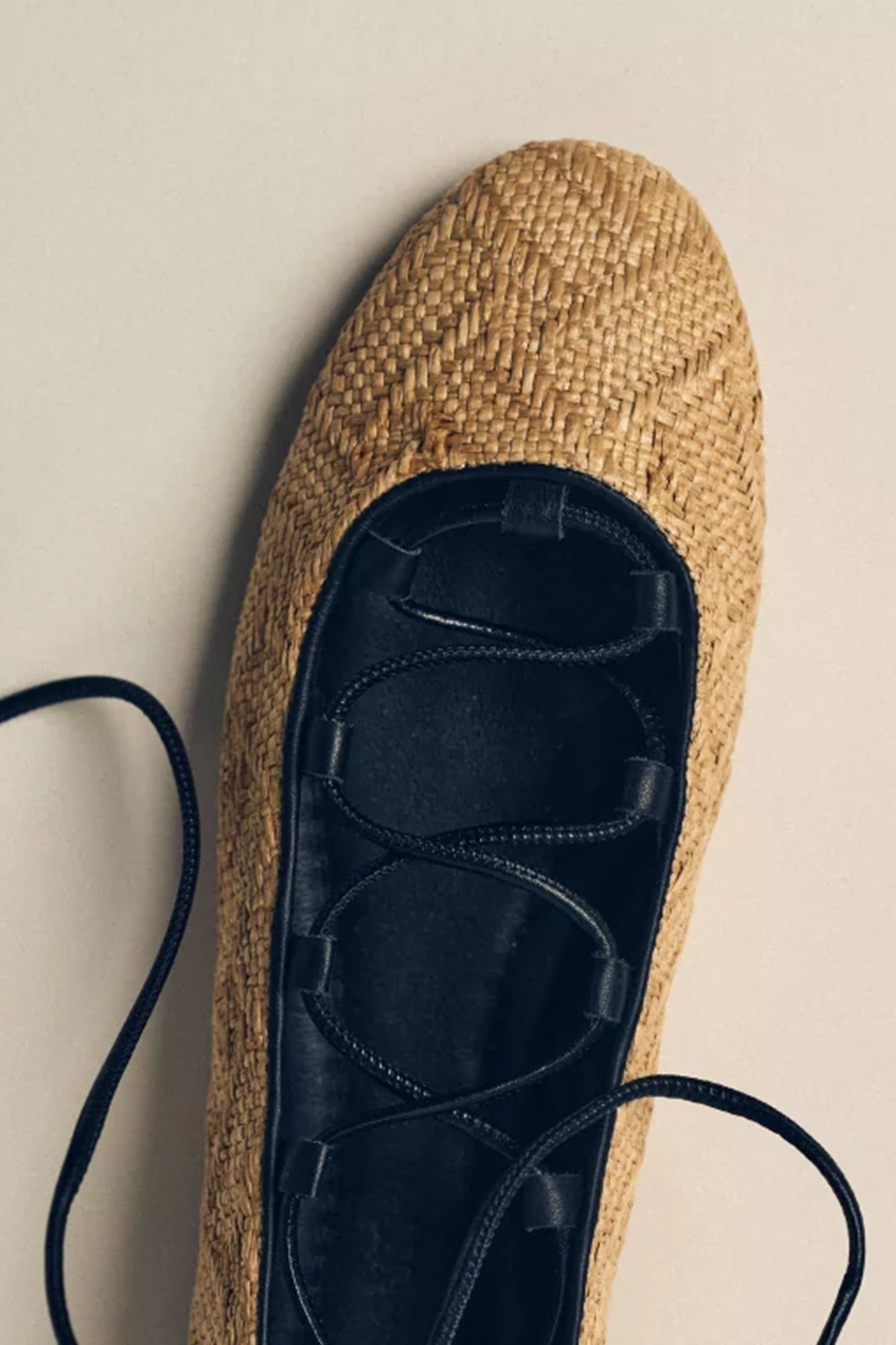 Pina Ballerina Flats Raffia