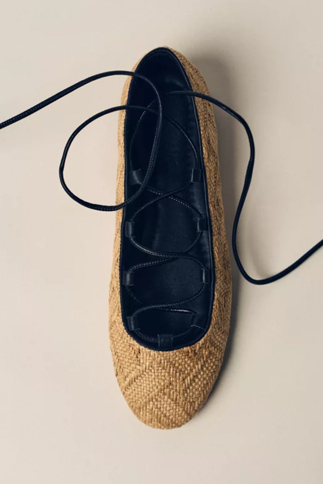 Pina Ballerina Flats Raffia