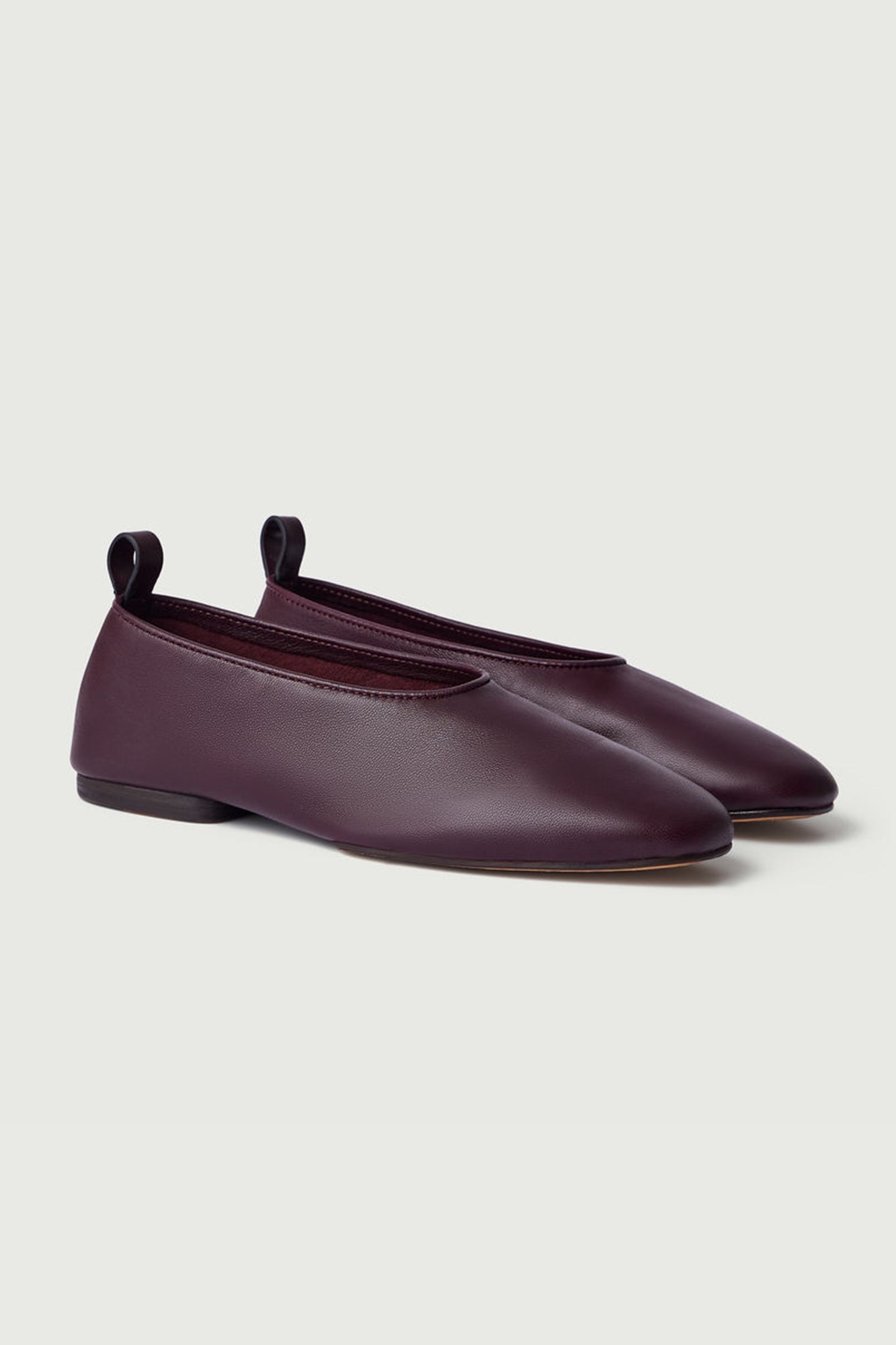 Bala Ballerina Flats Burgundy