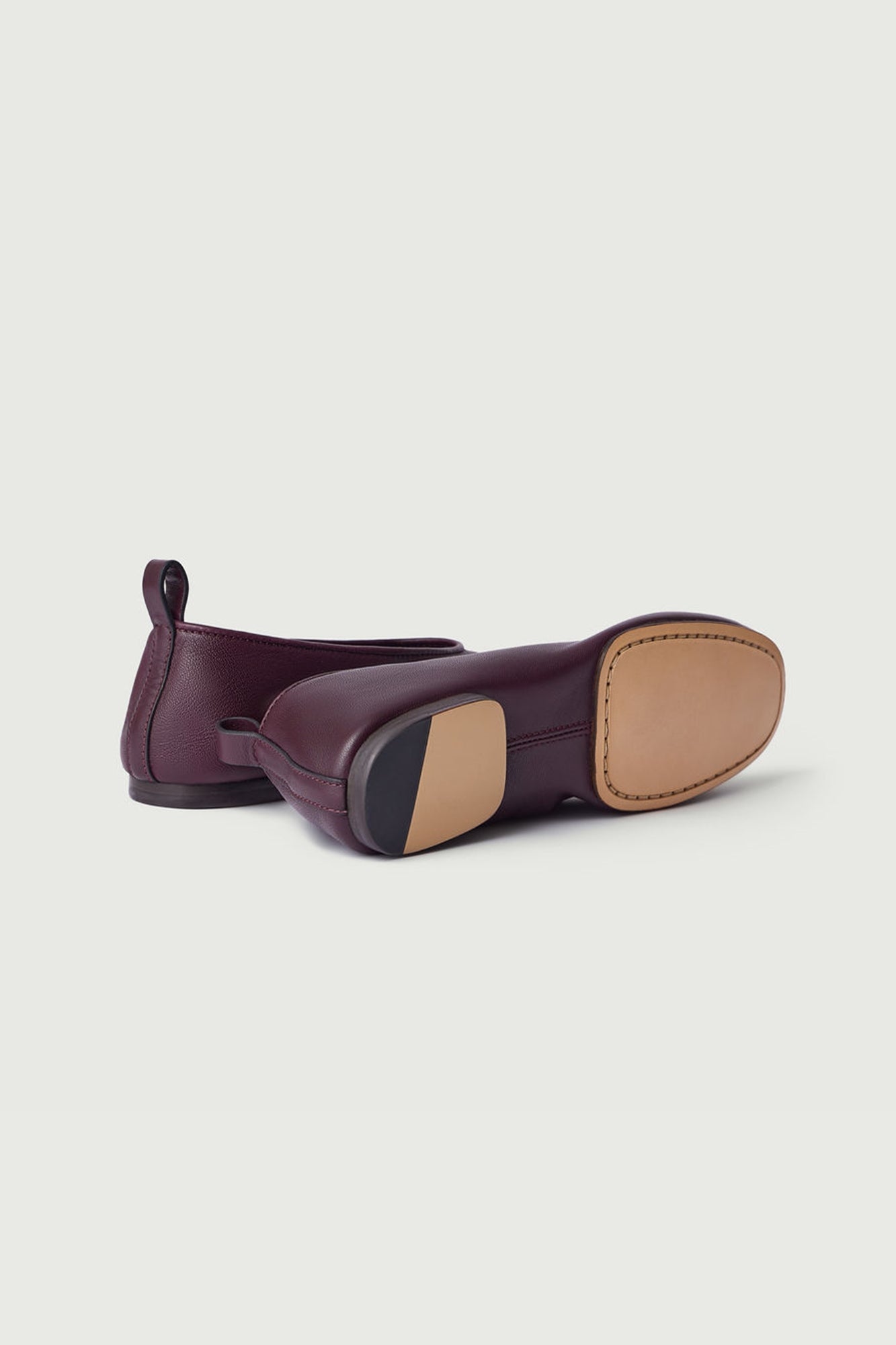 Bala Ballerina Flats Burgundy