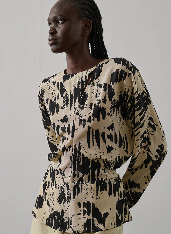 Feryel Silk Blouse