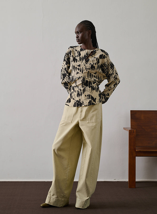 Feryel Silk Blouse