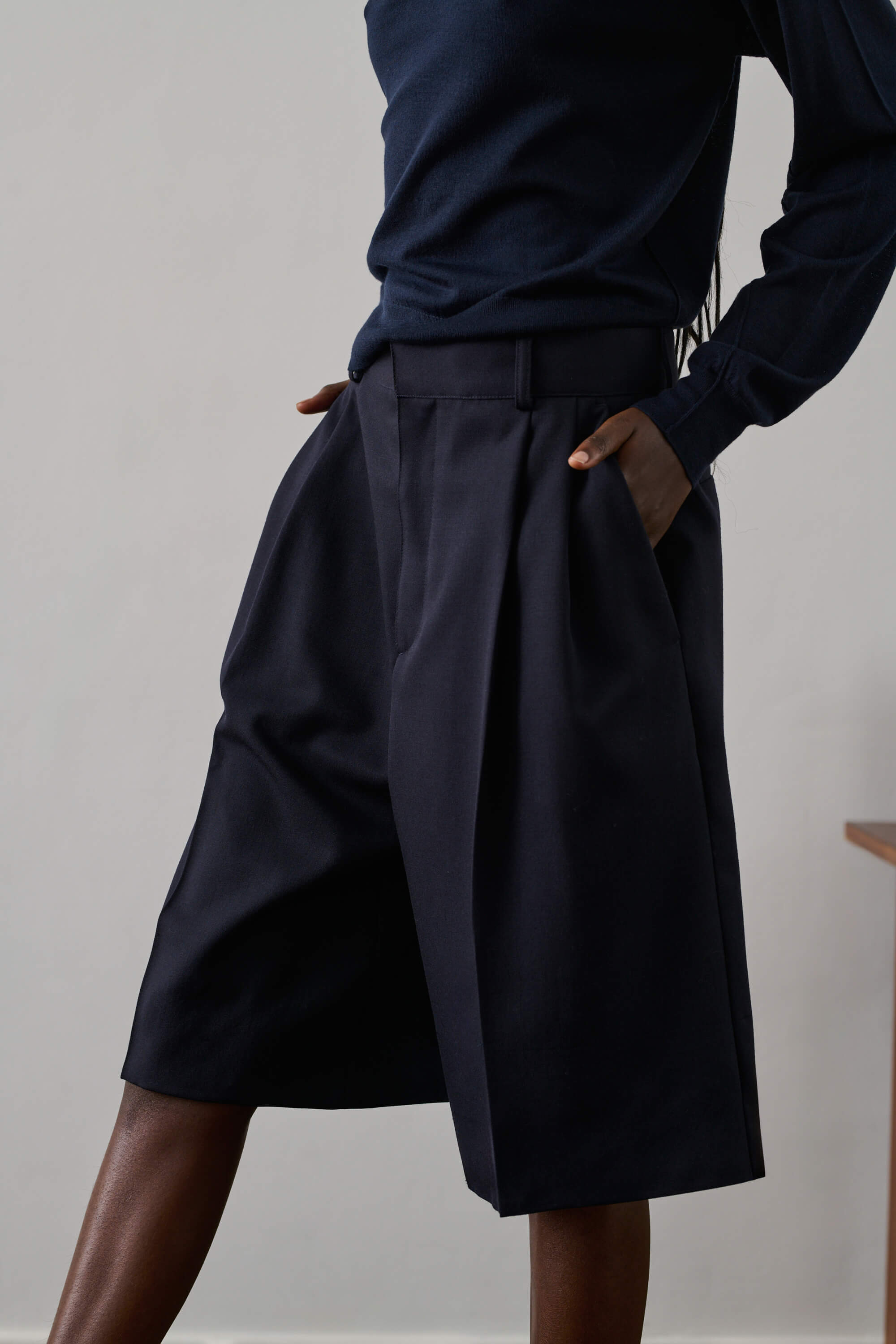 Foster Wool Bermuda Shorts