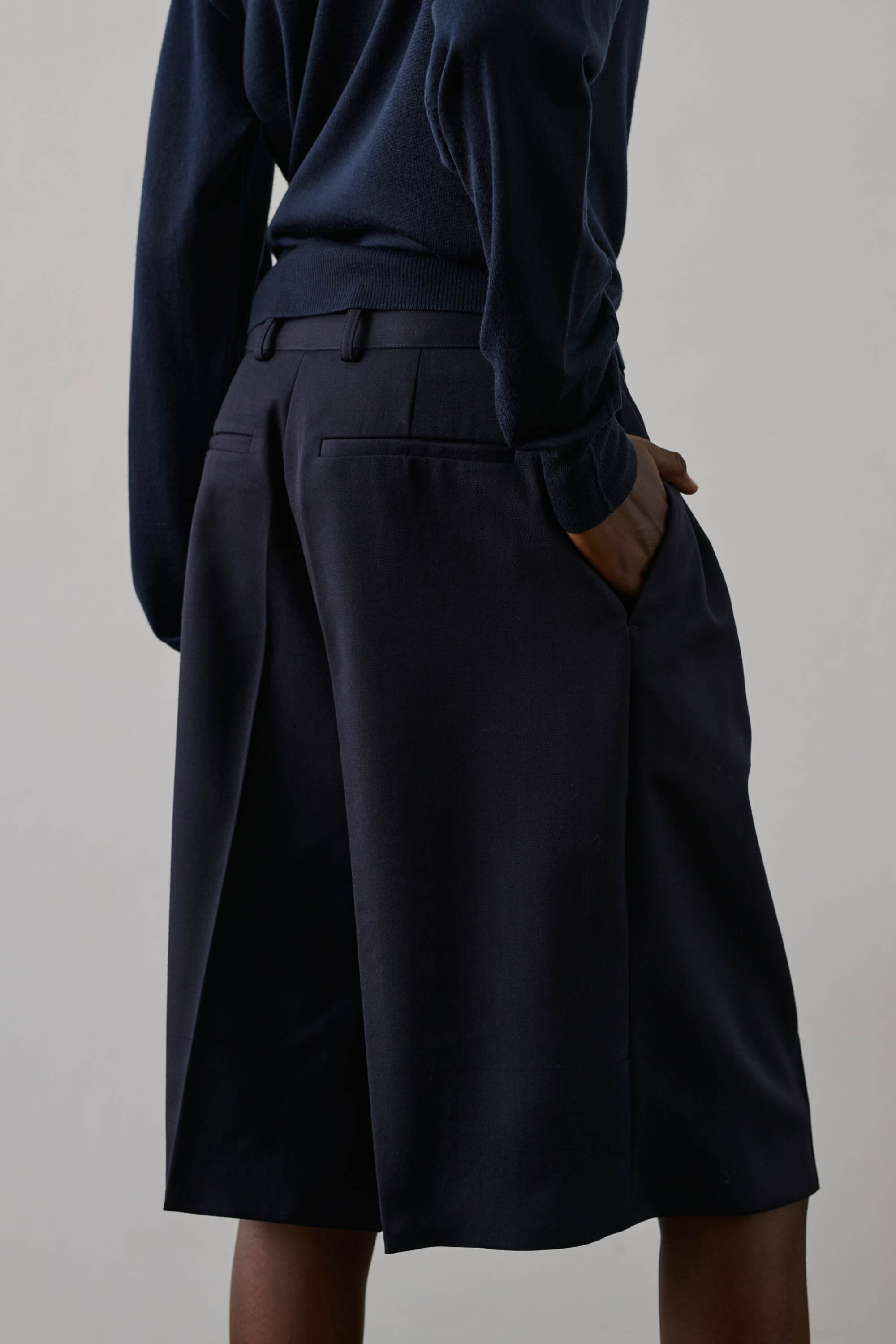Foster Wool Bermuda Shorts