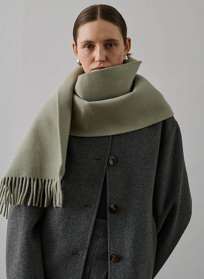 Gilda Wool Scarf Salvia