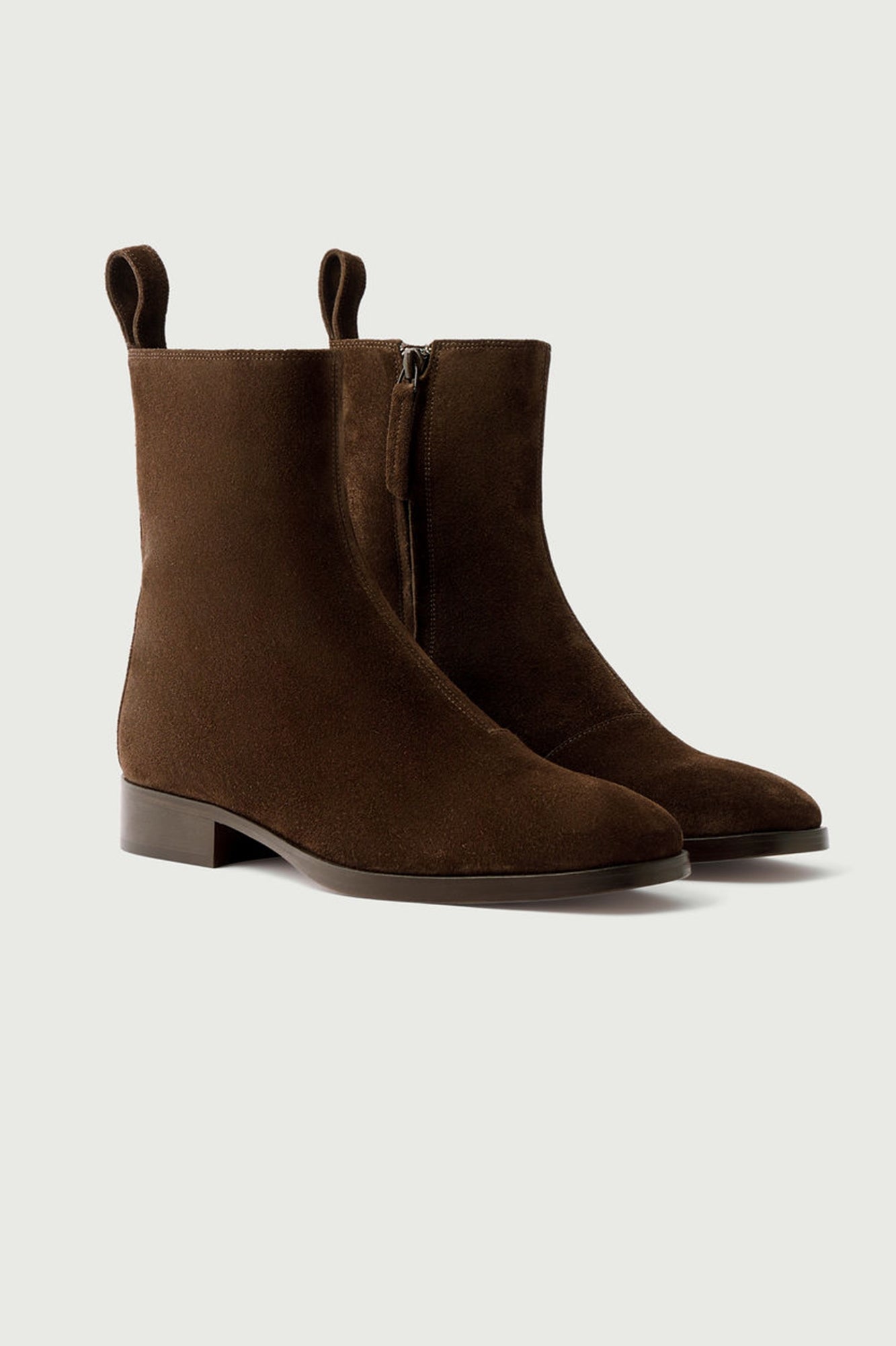 West Bottine Suede Brown