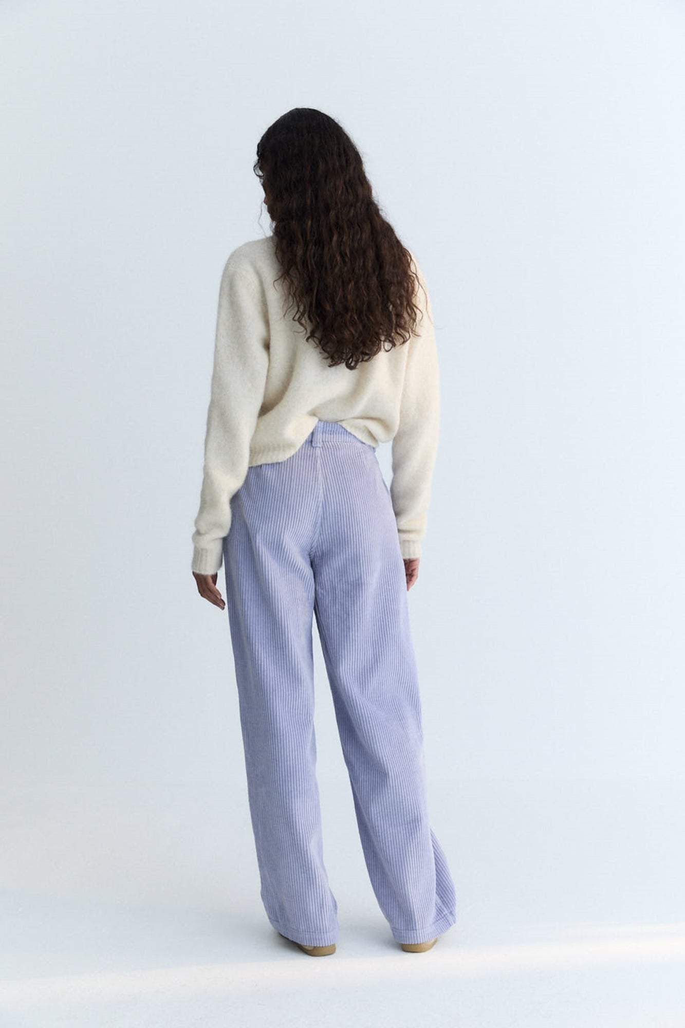 Nicol Corduroy Pants Lilac Haze