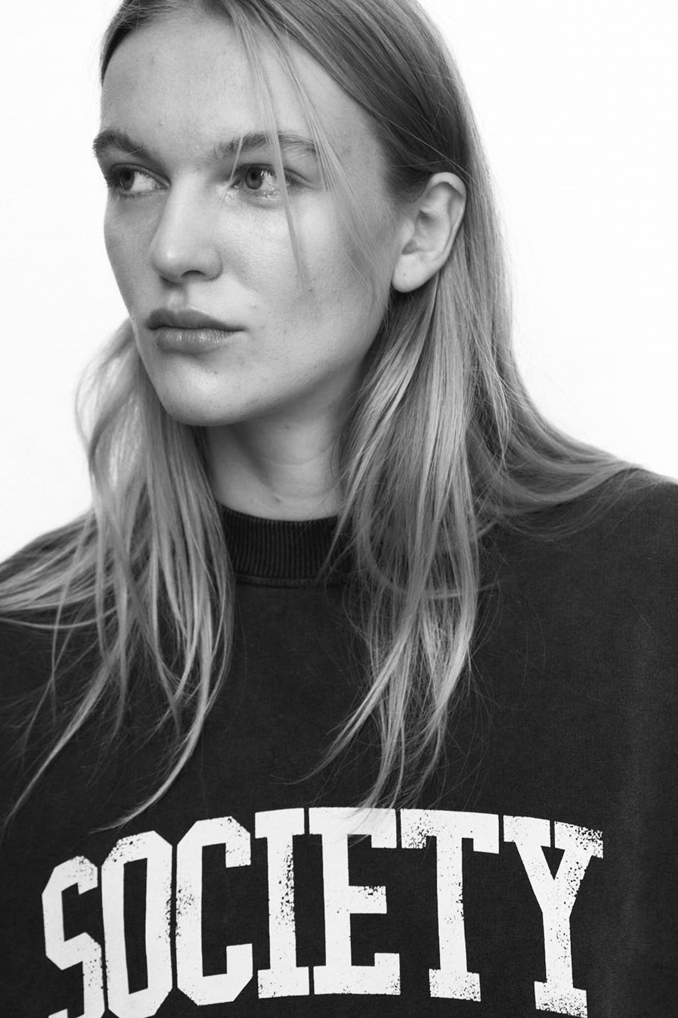 Society Sweatshirt Washed Grey