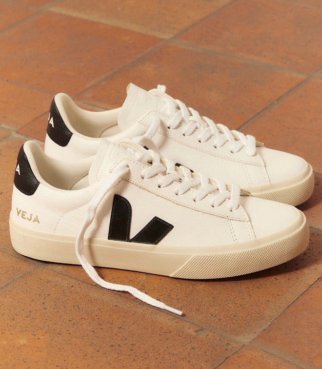 Campo Leather White Black Woman